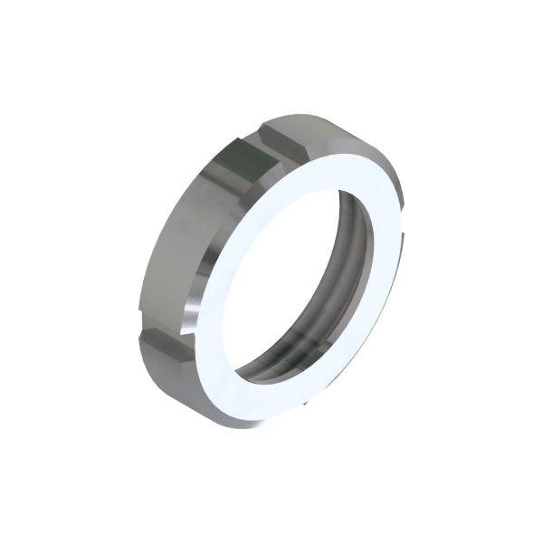 NUTMUTTER F DN80/88,9 316L BL DIN11851