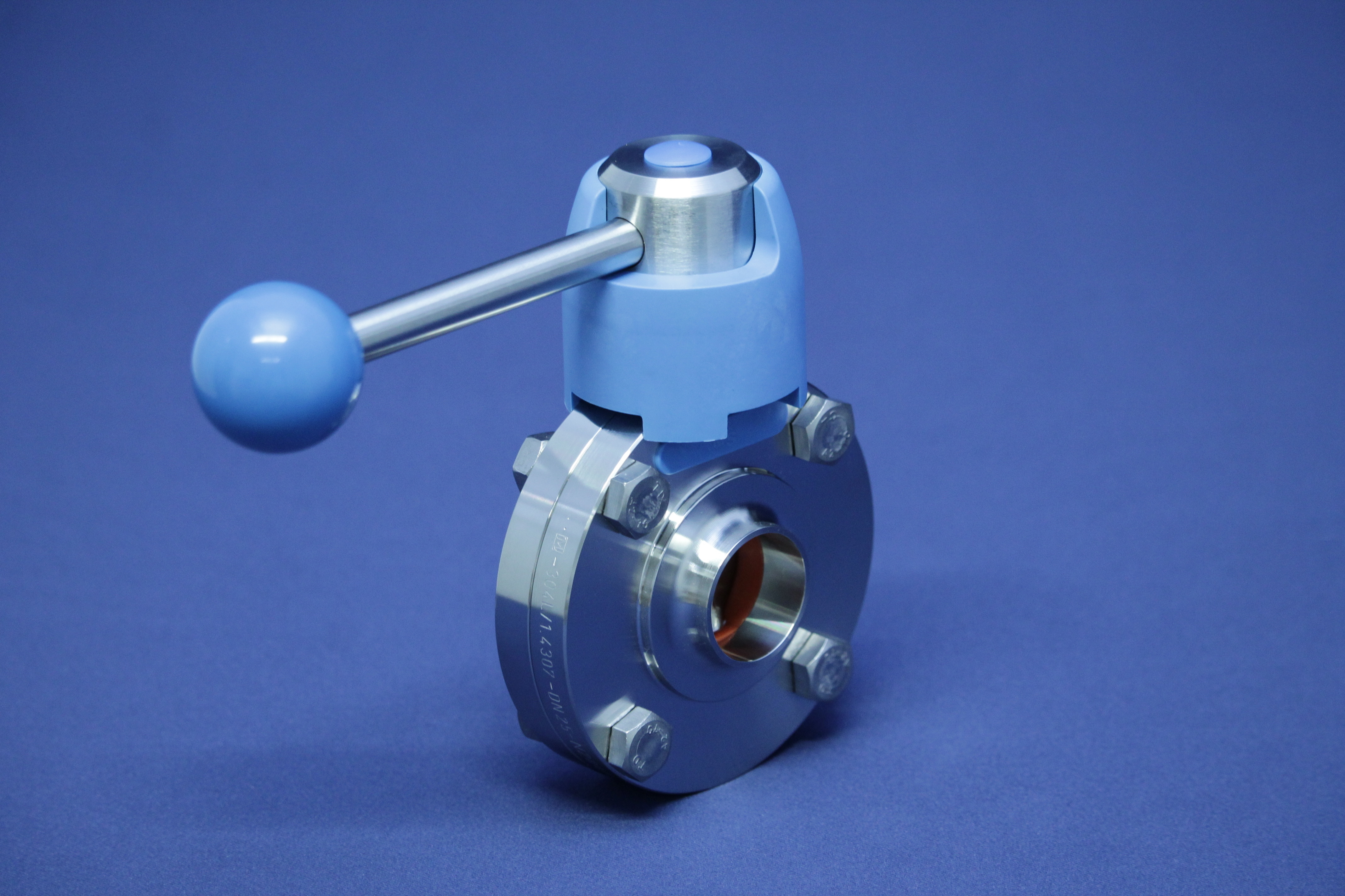 SCHEIBENVENTIL SV04 SS DN50 304 BL HB04 VMQ