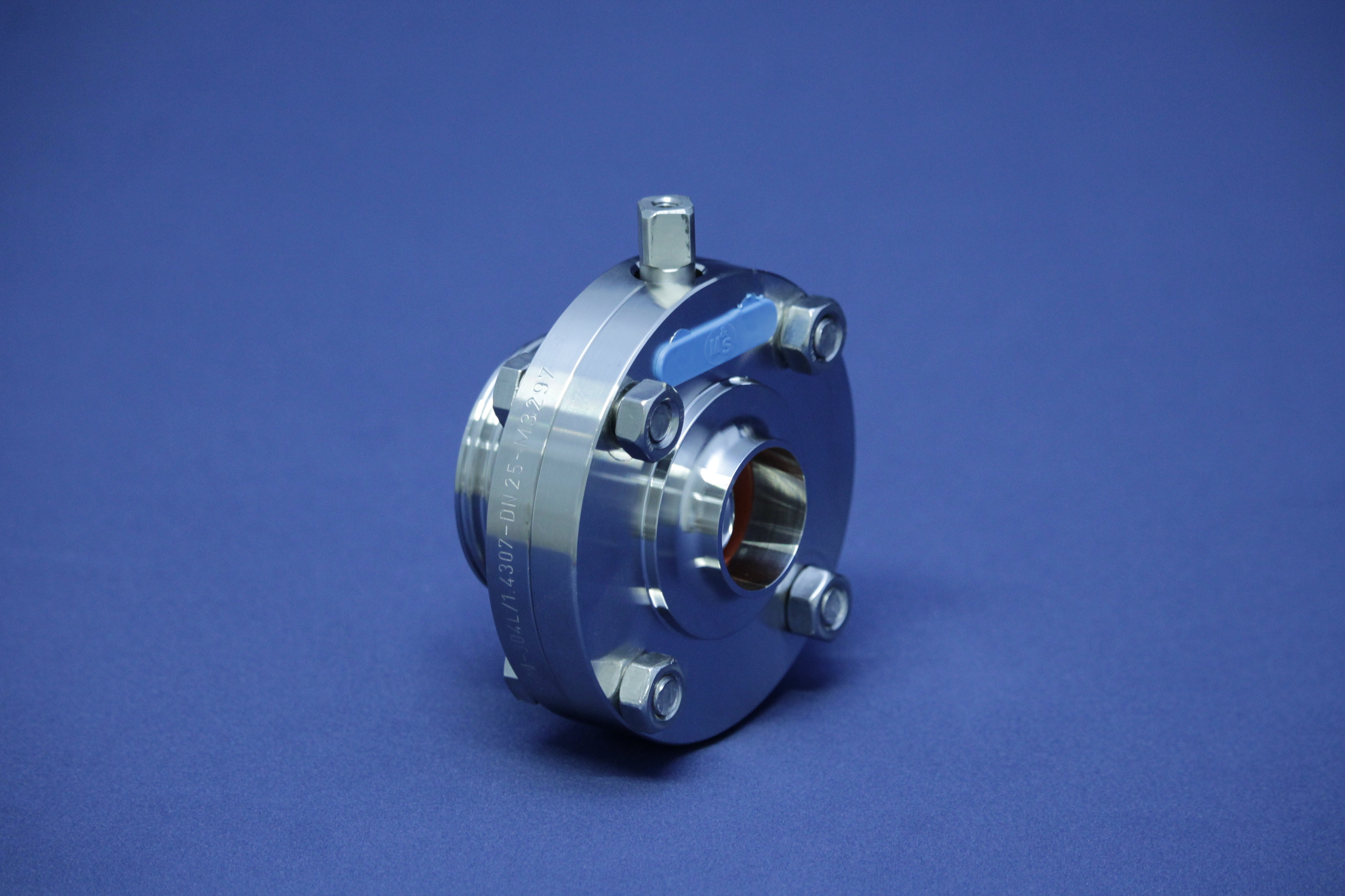 SCHEIBENVENTIL SV04 GS DN50 304 BL OHNE HB EPDM