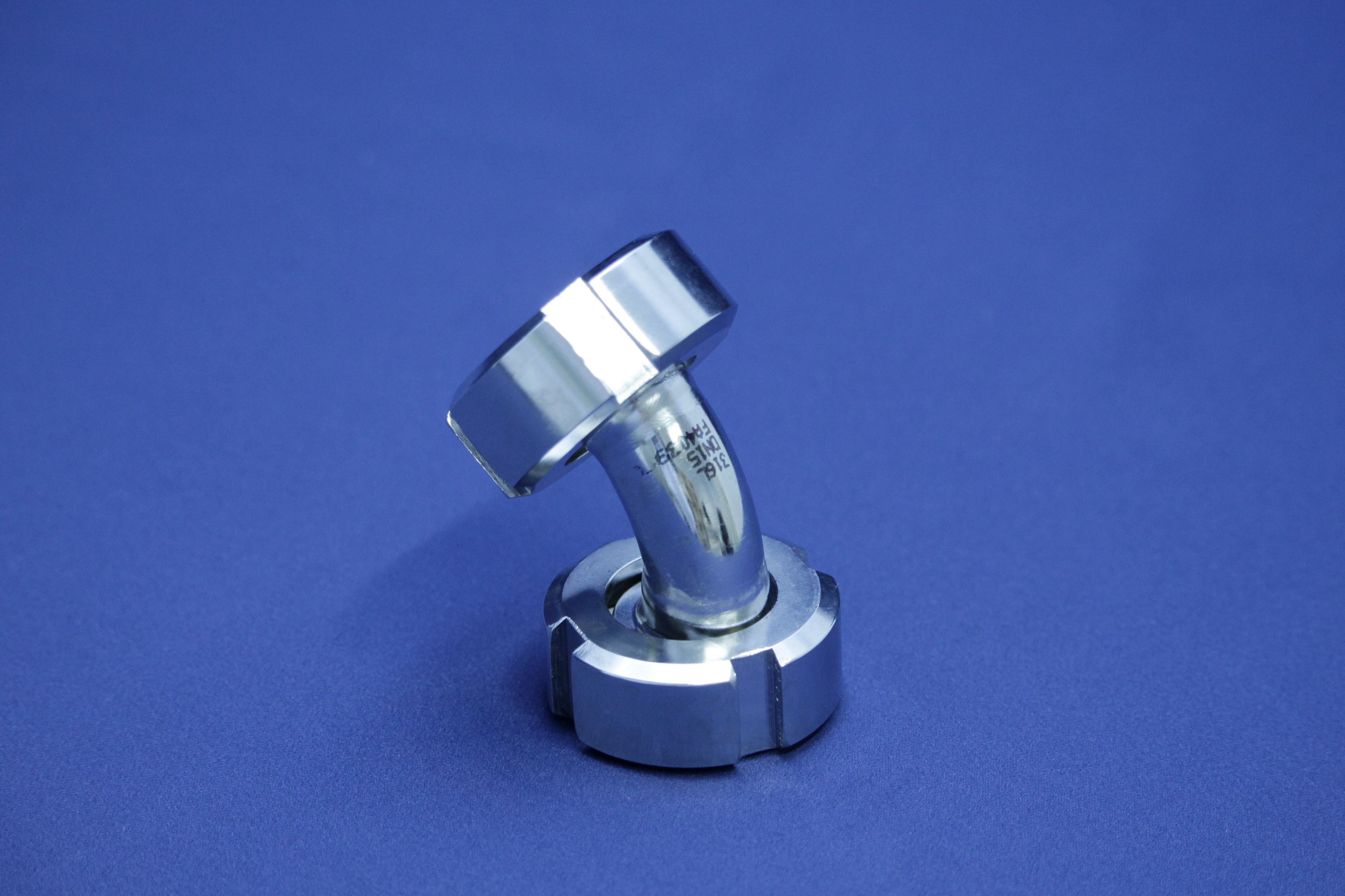 BOGEN 45 KK DN65 304L POL MIT NUTM.