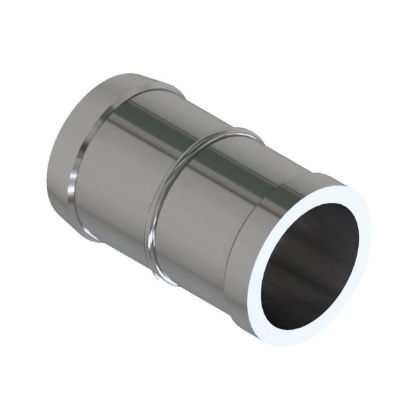 S-SCHLAUCHTÜLLE DIN DN20 316L BL SCHLAUCH ID25 S=27x3,5