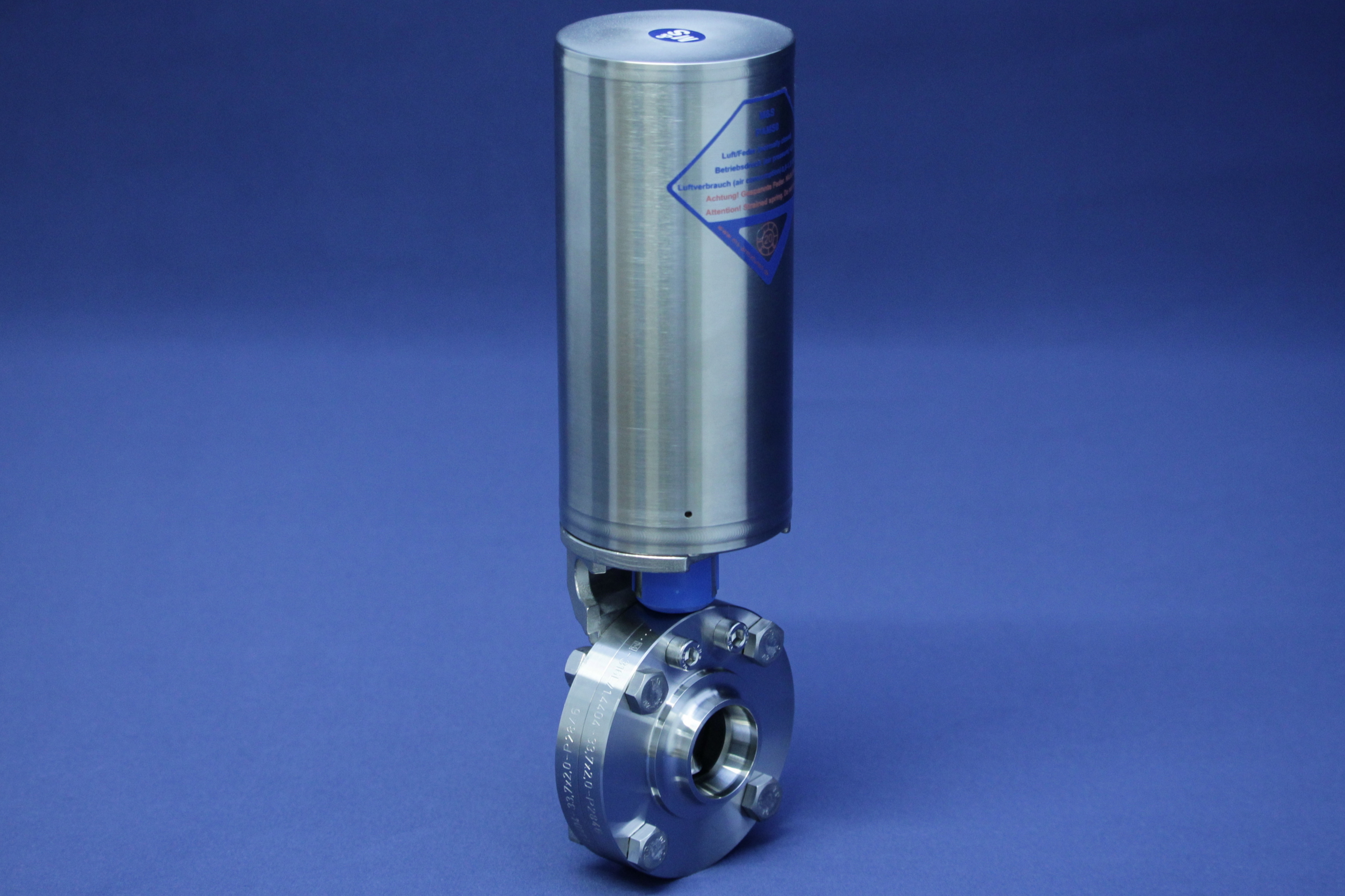 SCHEIBENVENTIL SV04 SS 48,3 304 BL PAMS1 LF EPDM