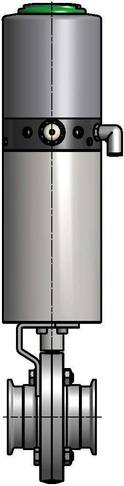 SV CLASSIC CC DN65 304 BL LF-TOP 2NI/1MV EPDM