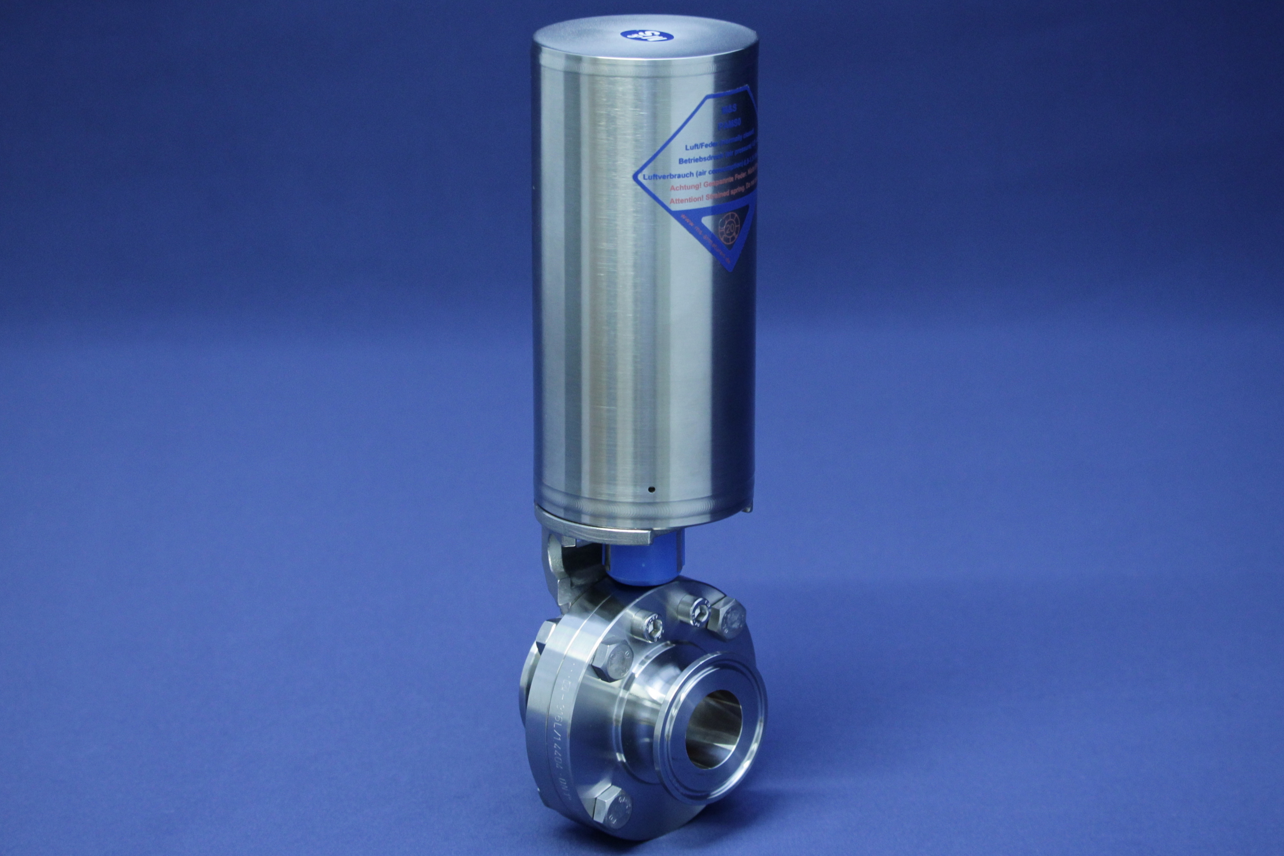 SCHEIBENVENTIL SV04 CC 2" 316L BL PAMS1 LF EPDM