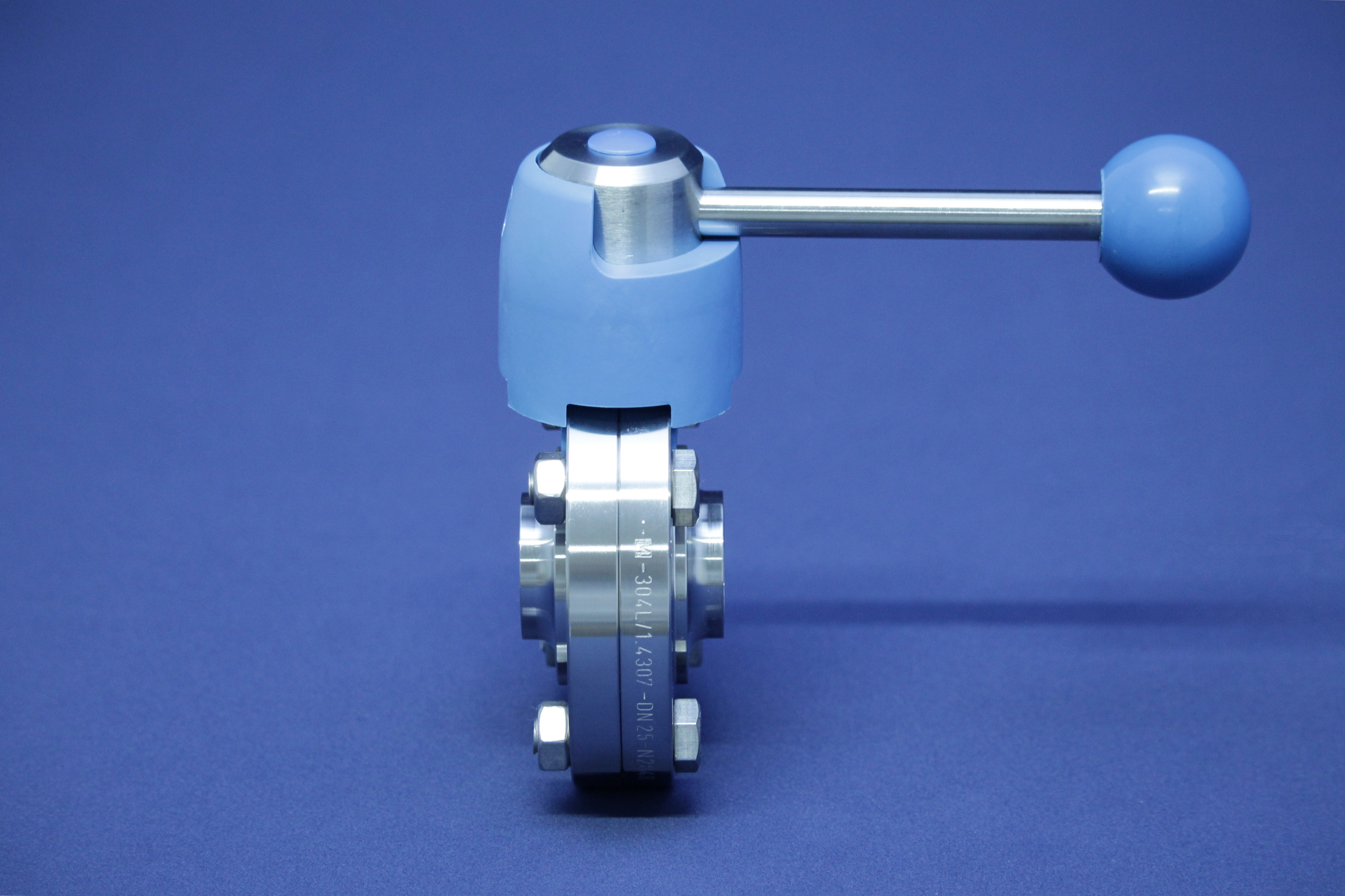 SCHEIBENVENTIL SV04 SS DN50 304 BL HB04 VMQ