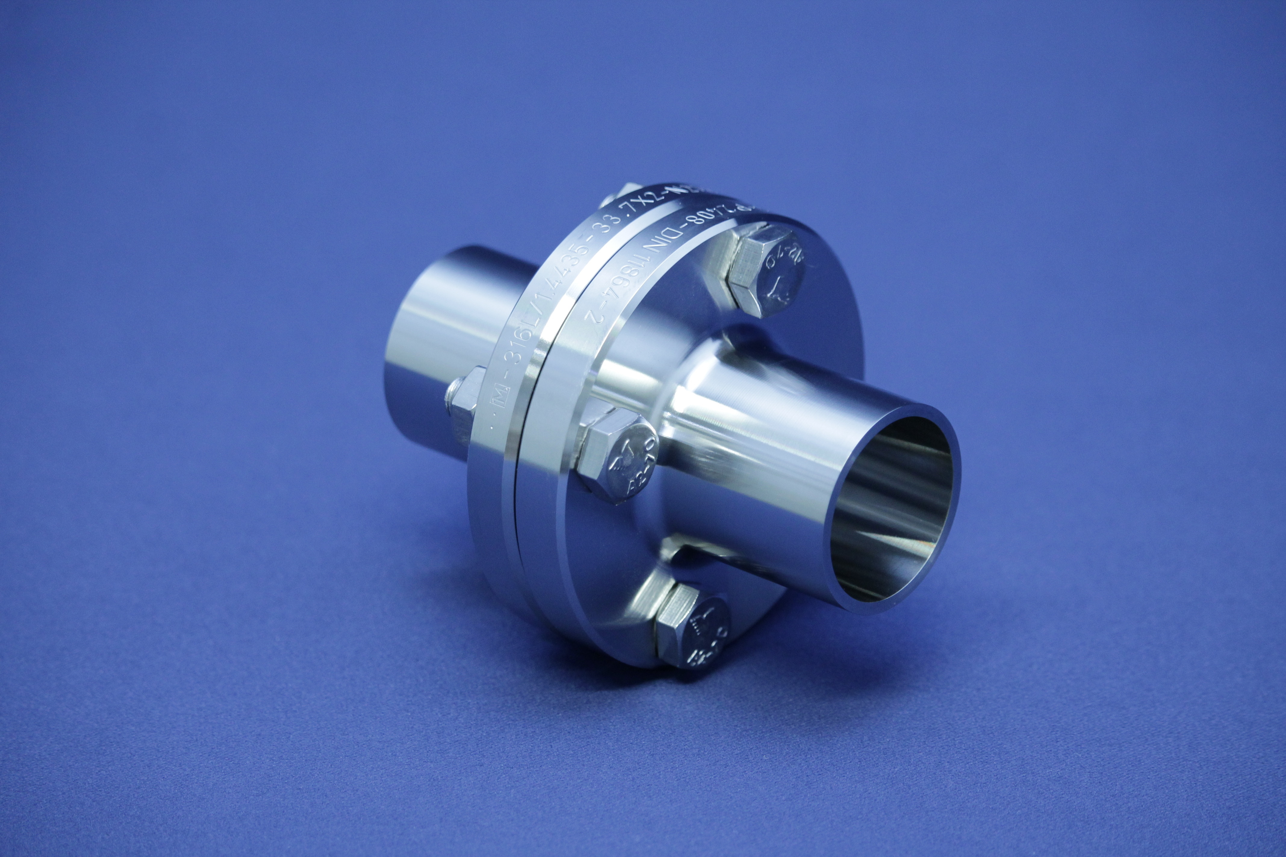 HyCom2-FLANSCHVERB. 33,7 1.4404 Ra0,4-H4 DIN11864F EPDM WIRD IN EINZELTEILEN GELIEFERT