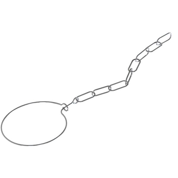 KETTE DN40/1,5"/48,3 304 LÄNGE KETTE 110MM MIT HAKEN UND ÖSE