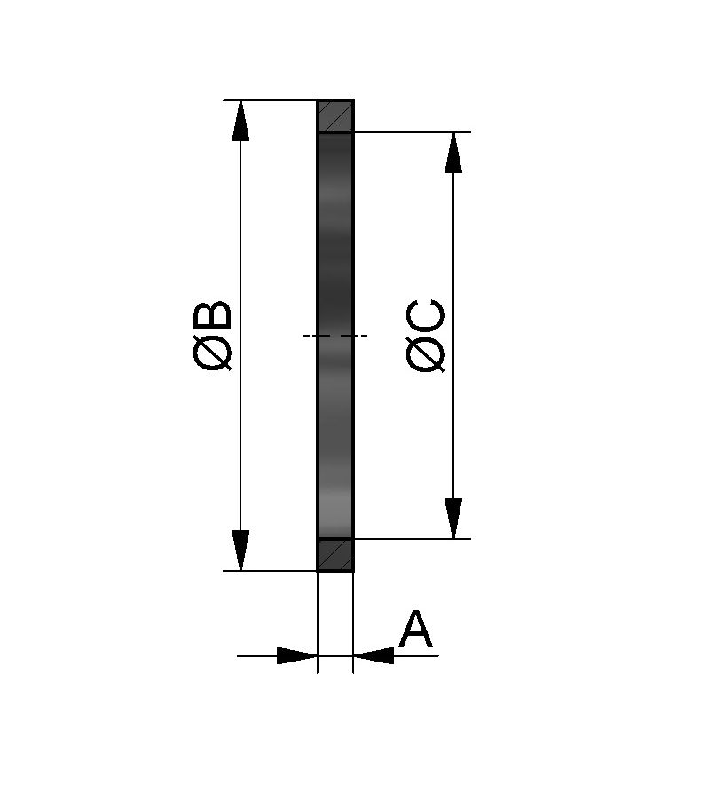 DS DICHTUNG DN25 NBR