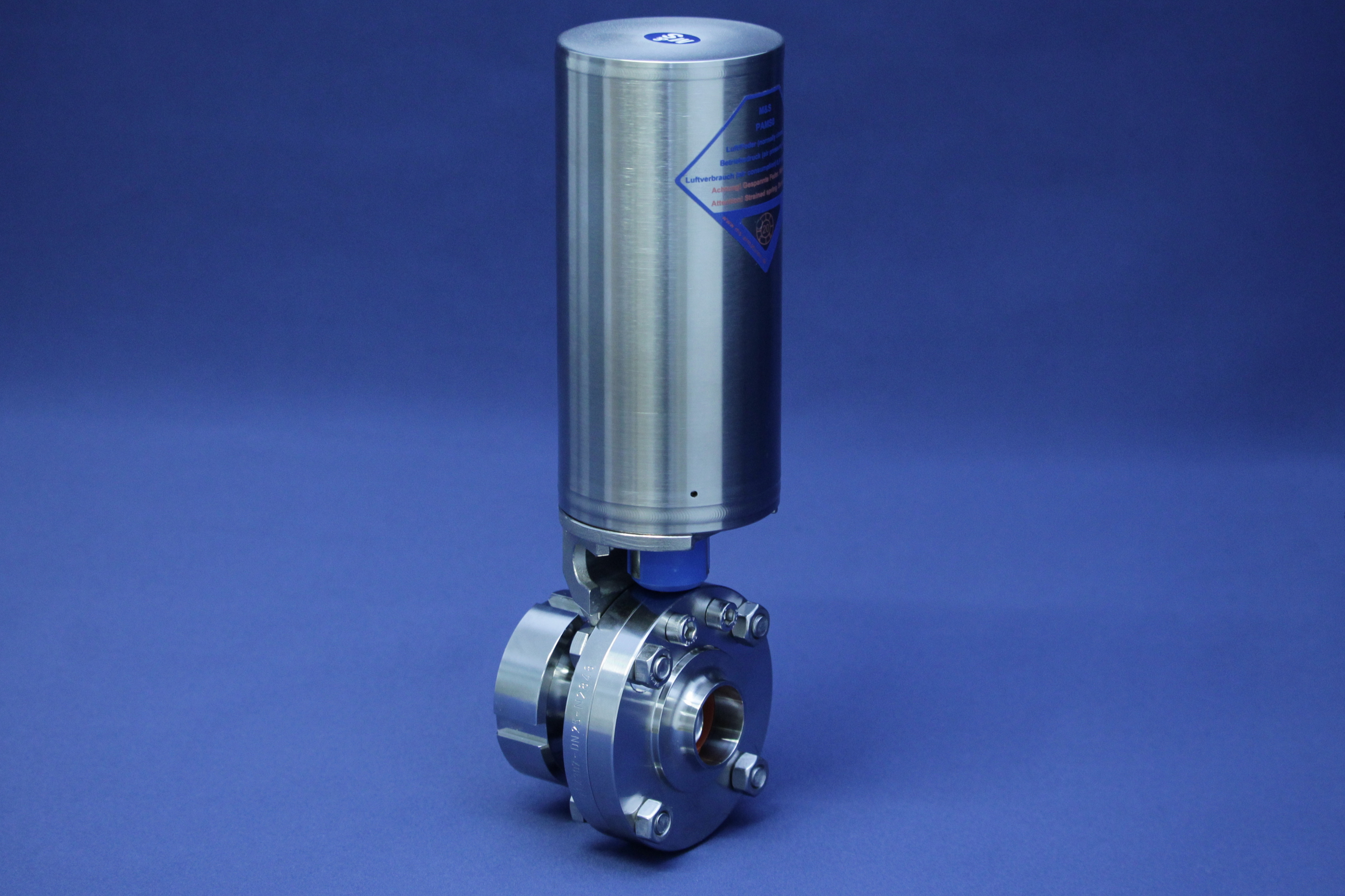 SCHEIBENVENTIL SV04 KS DN20 316L BL PAMS1 LF EPDM