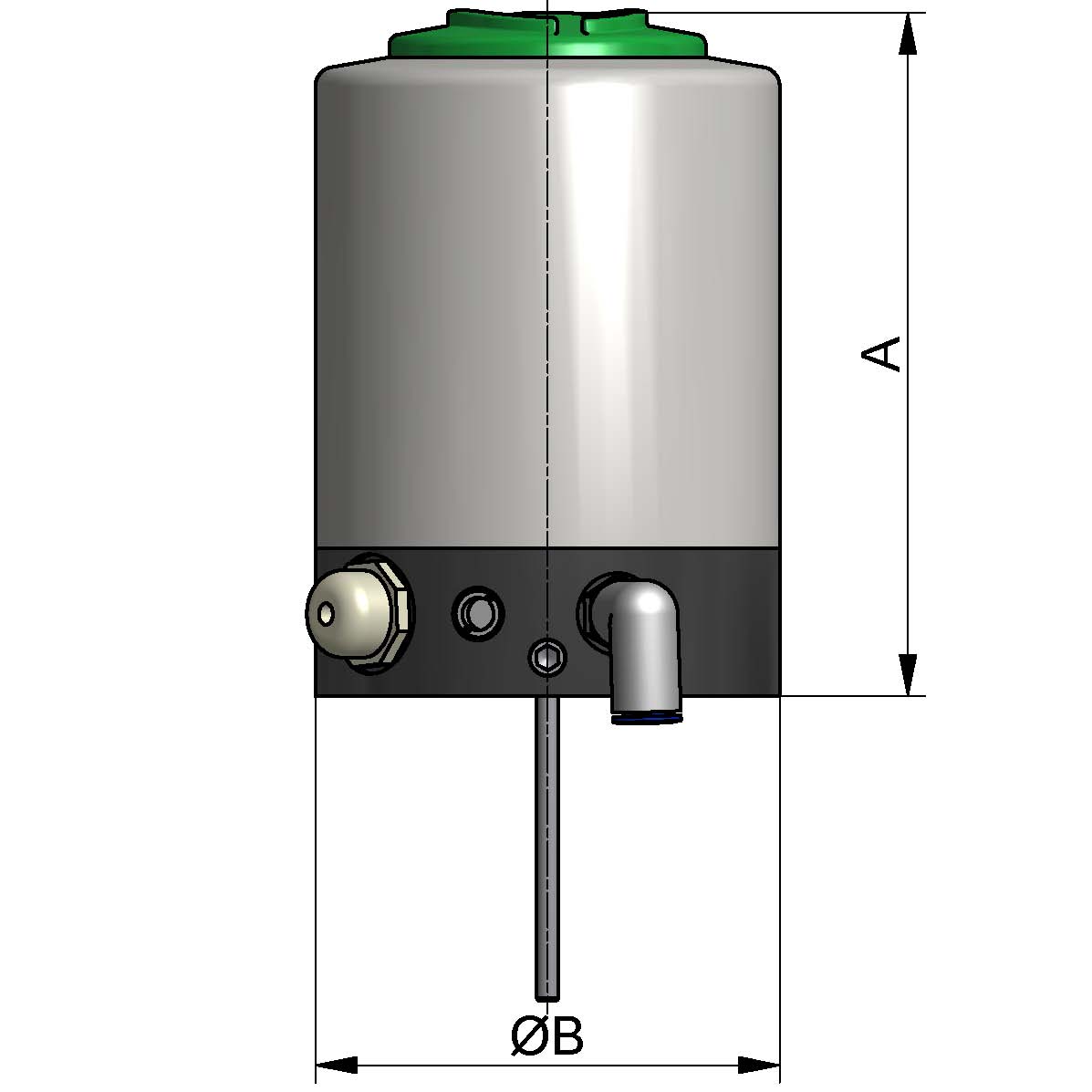 TOP LL PAMS 2NI 0MV LED 304 DN15-200/1"-4"