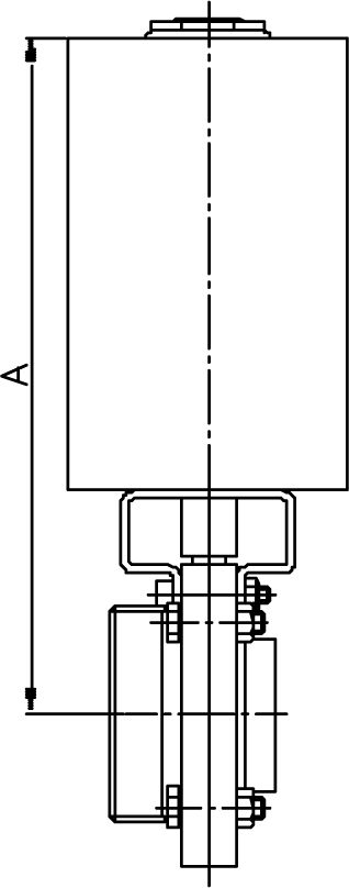 SCHEIBENVENTIL SV04 GS DN50 304 BL PAMS0 LF EPDM