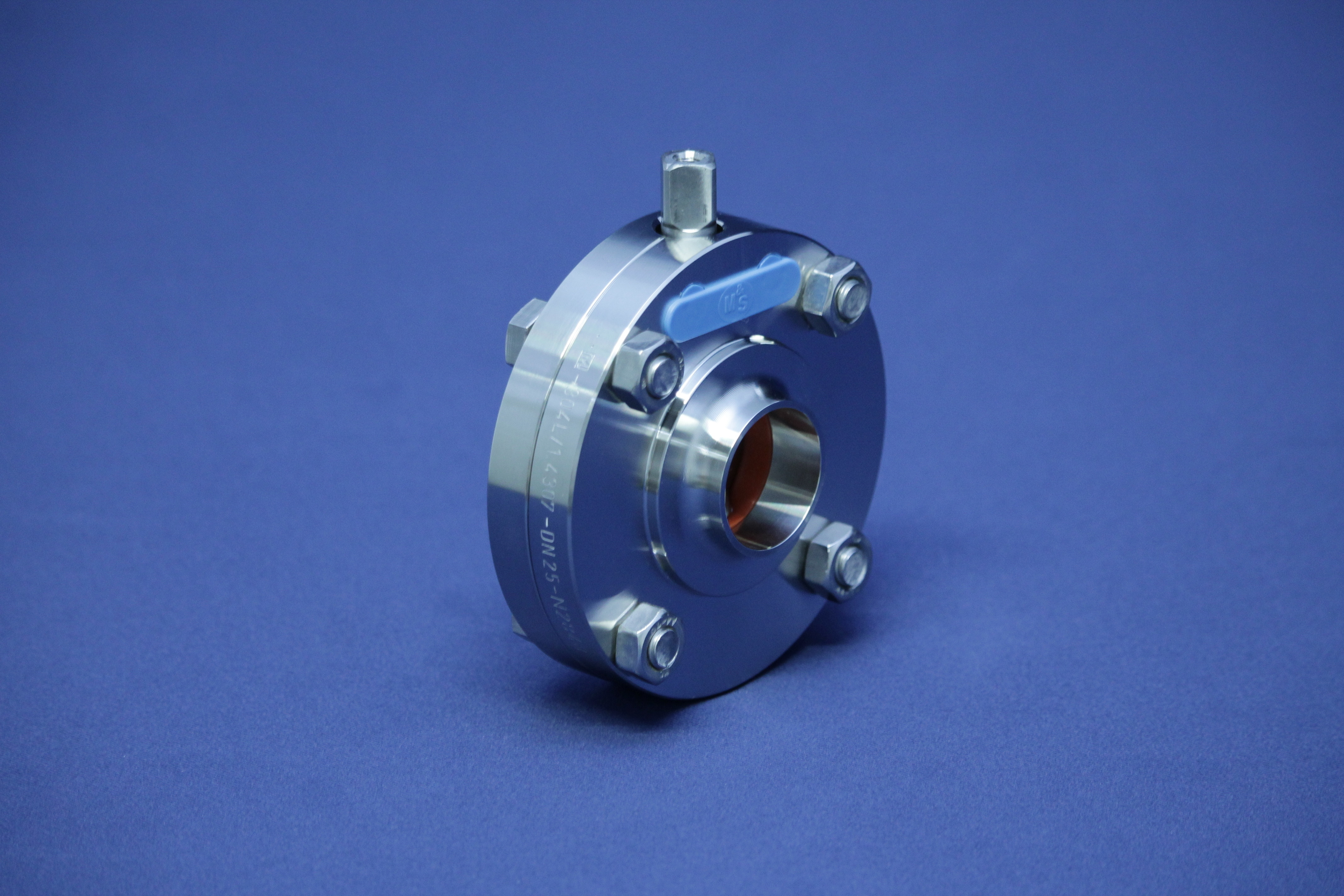 SCHEIBENVENTIL SV04 SS DN50 304 BL OHNE HB EPDM