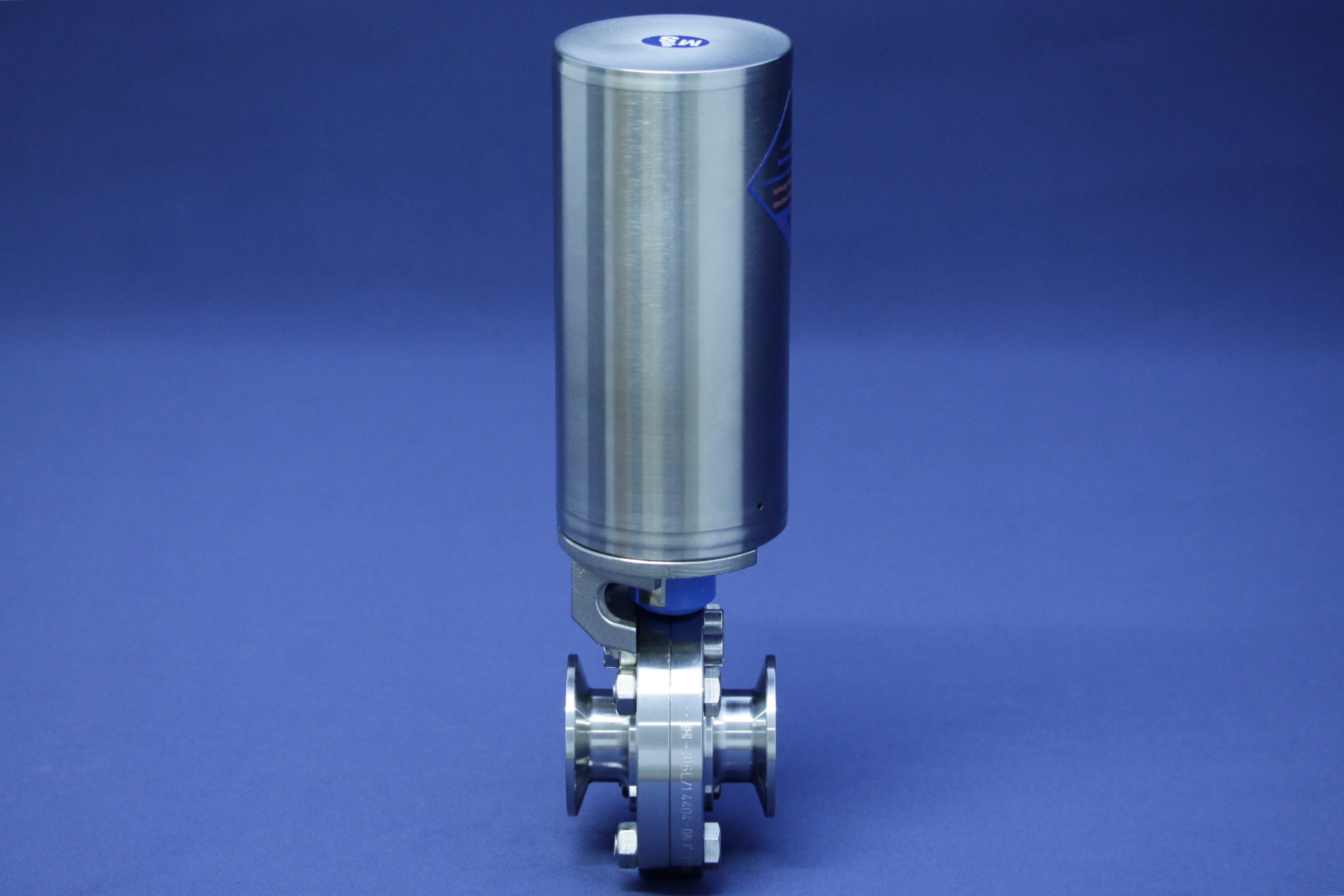 SCHEIBENVENTIL SV04 CC 2" 316L BL PAMS1 LF EPDM