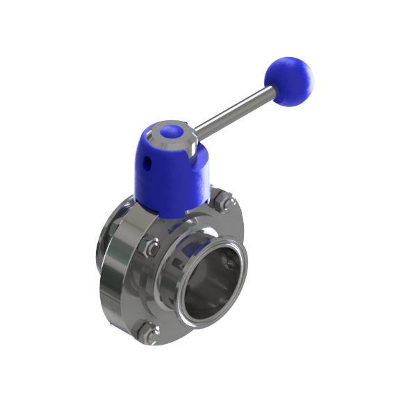 SCHEIBENVENTIL SV04 CC DN 20 316L BL. HB04 FKM