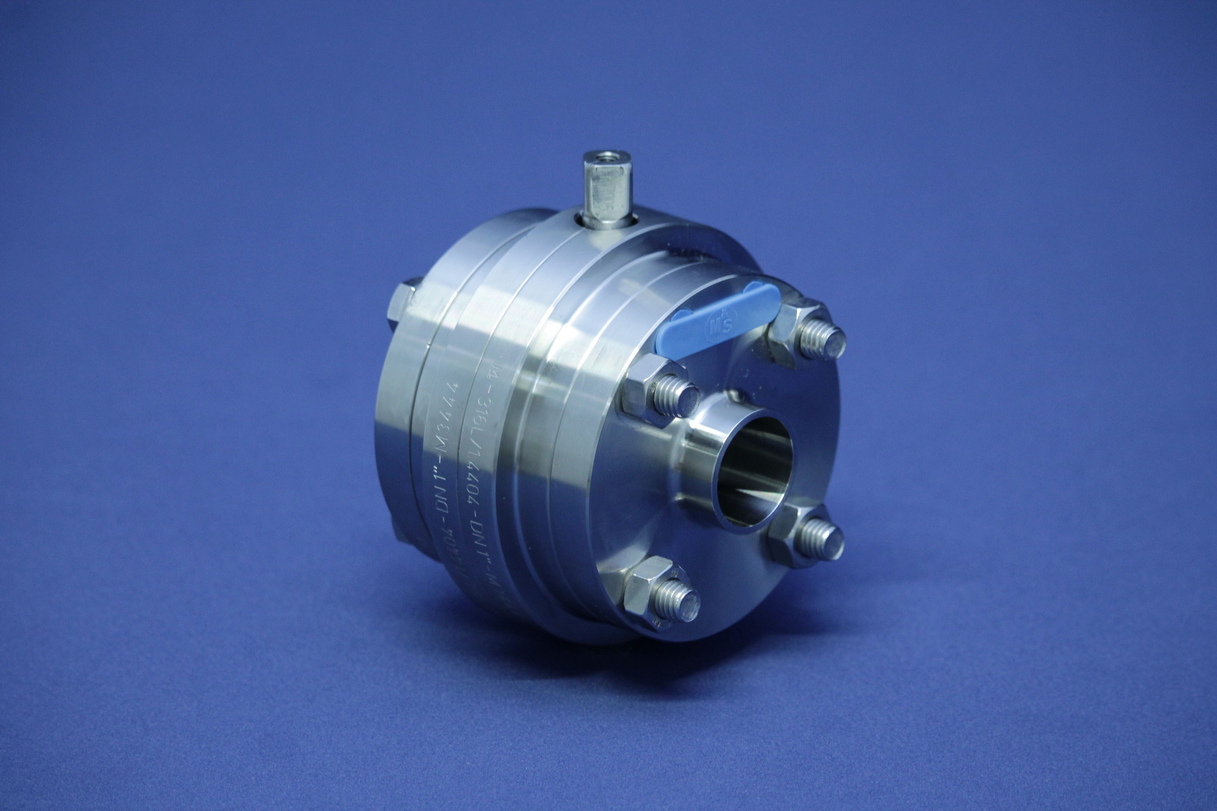 SCHEIBENVENTIL SV04 ZF 4" 304 BL OHNE HB EPDM