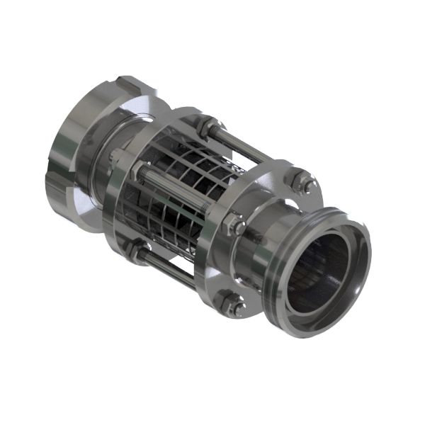 SCHAULATERNE KG DN20 304 BL EPDM SPLITTERSCHUTZ