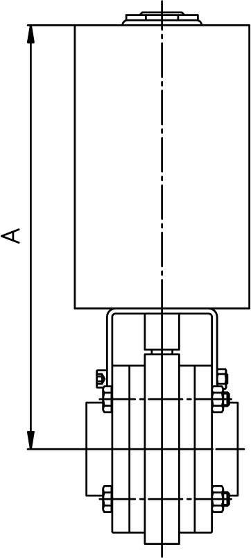 SCHEIBENVENTIL SV04 ZF 2" 304 BL PAMS1 LF VMQ