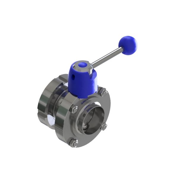 SCHEIBENVENTIL SV04 KS DN32 304 BL HB04 EPDM