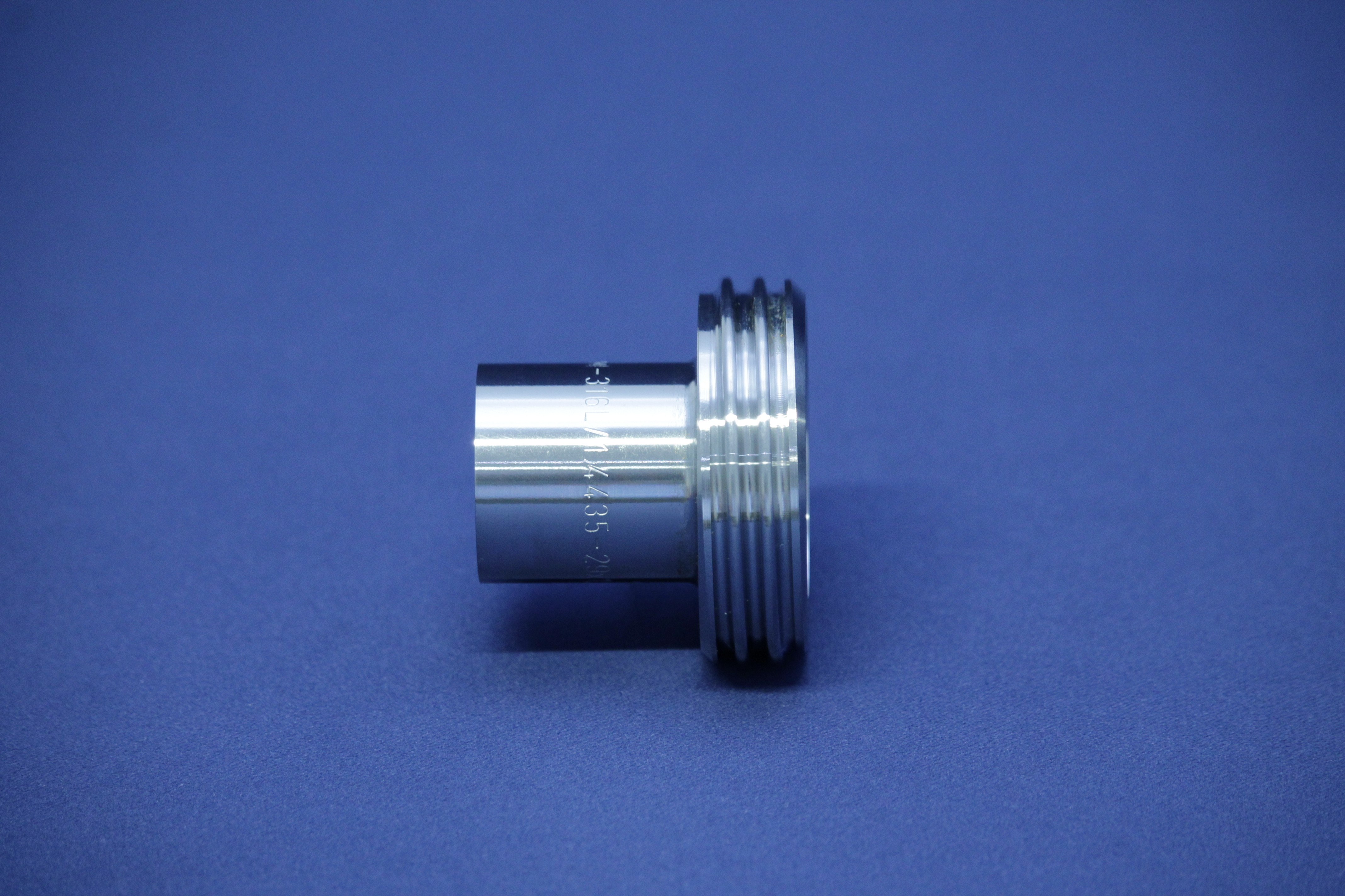 PharmCom2-GEWINDESTUTZEN DN10 1.4435 Ra0,4-H4 DIN11864-GS