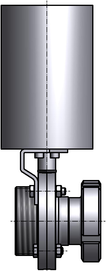 SV CLASSIC GK DN150 316L BL PAMS2 LF EPDM