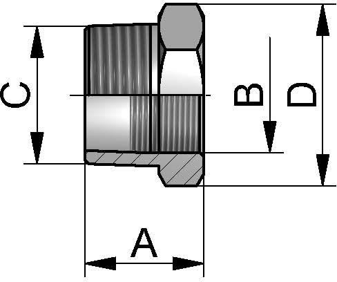 6-KANT RED.ST.R2.1/2"-Rp1.1/2" 316