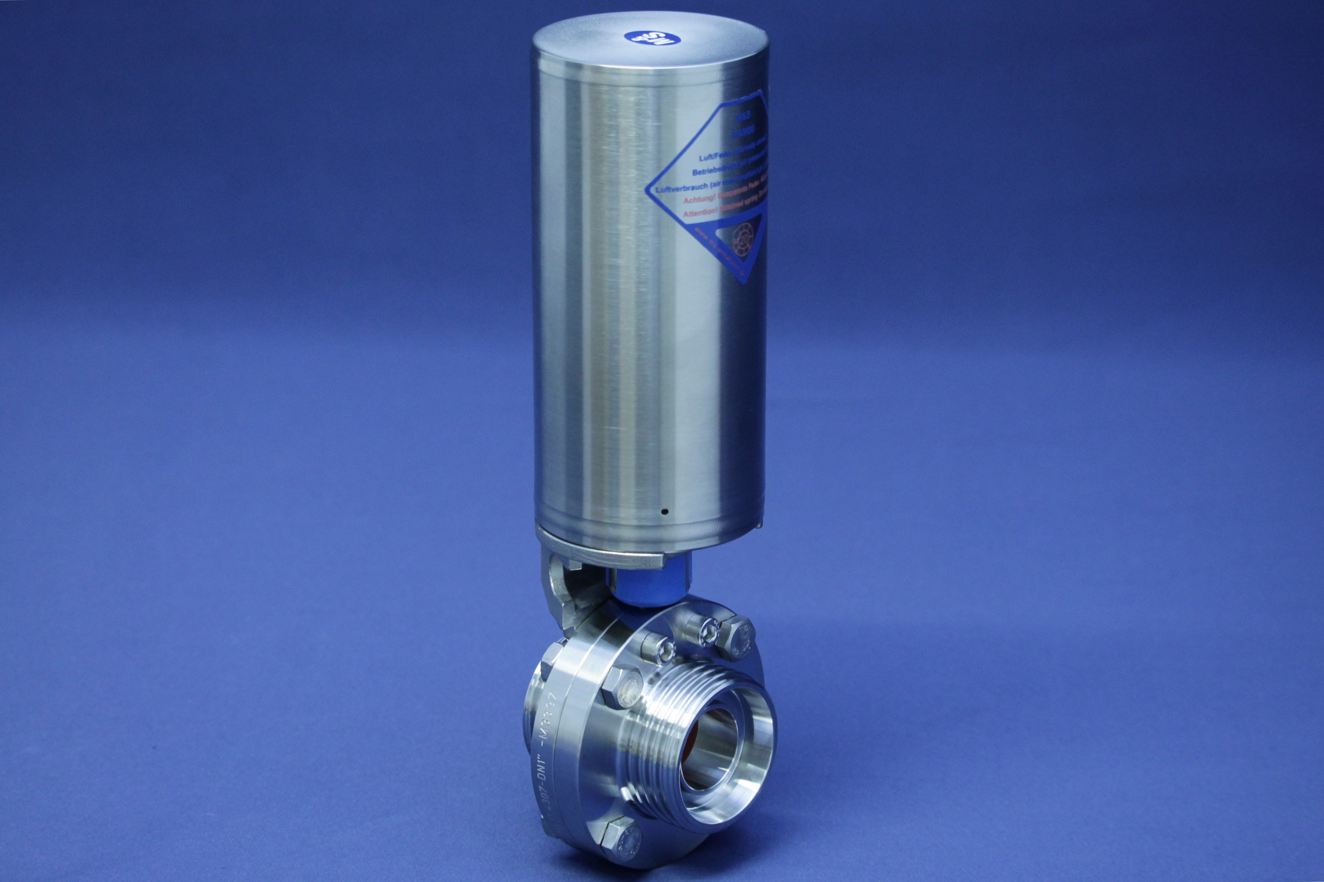 SCHEIBENVENTIL SV04 GG 2" 316L BL PAMS0 LF VMQ