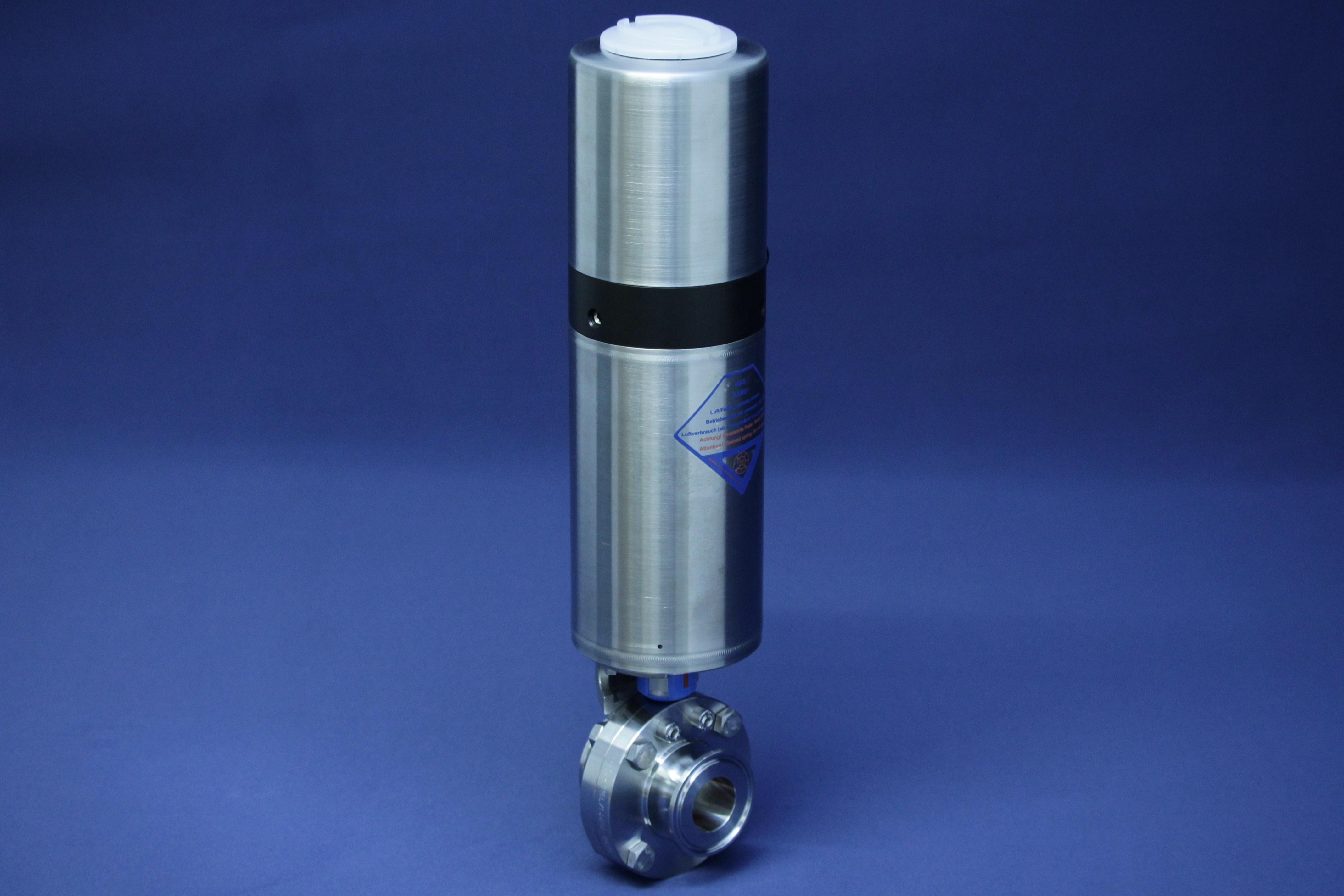 SCHEIBENVENTIL SV04 CC 1" 316L BL LF-TOP 2NI/1MV EPDM