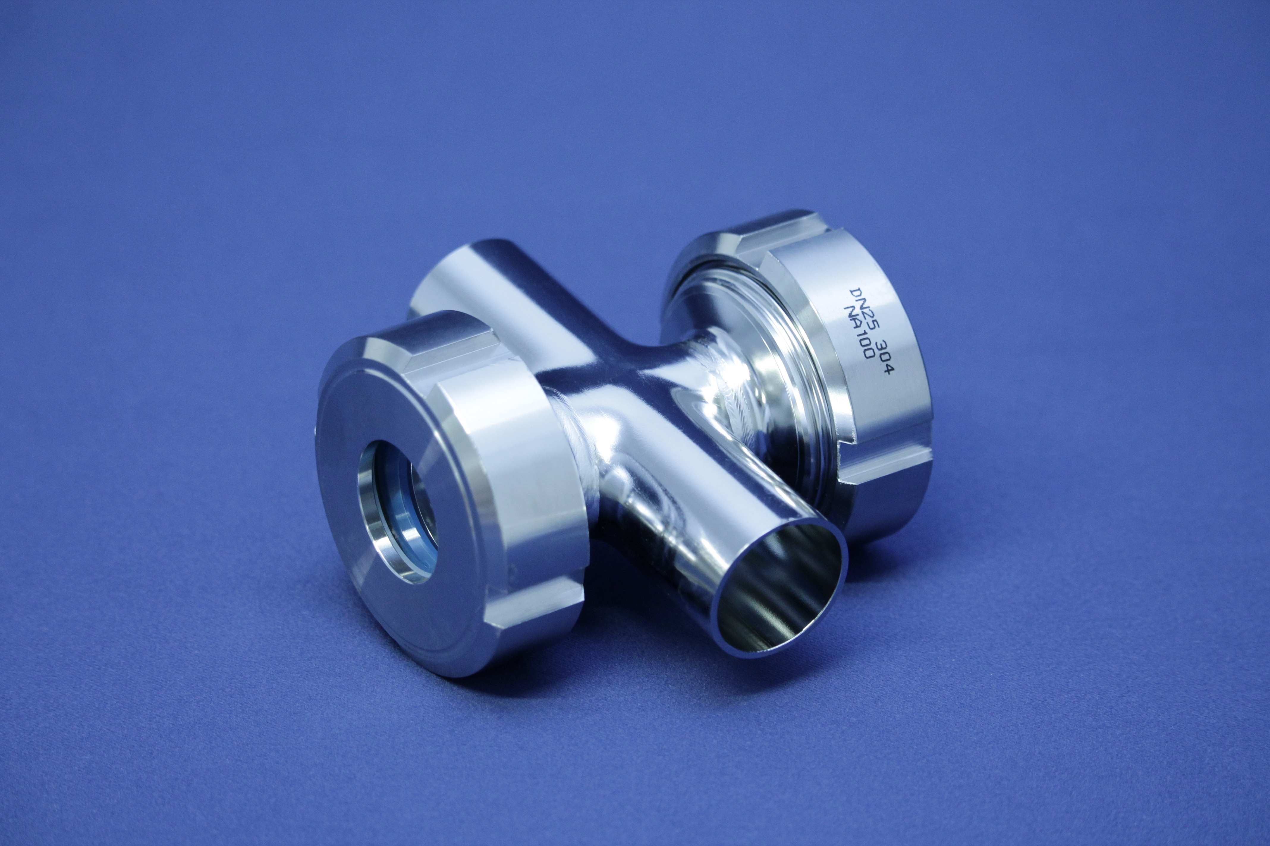 SCHAUGLASARMATUR DN40 304 POL EPDM HARTGLAS MAX. 6 BAR