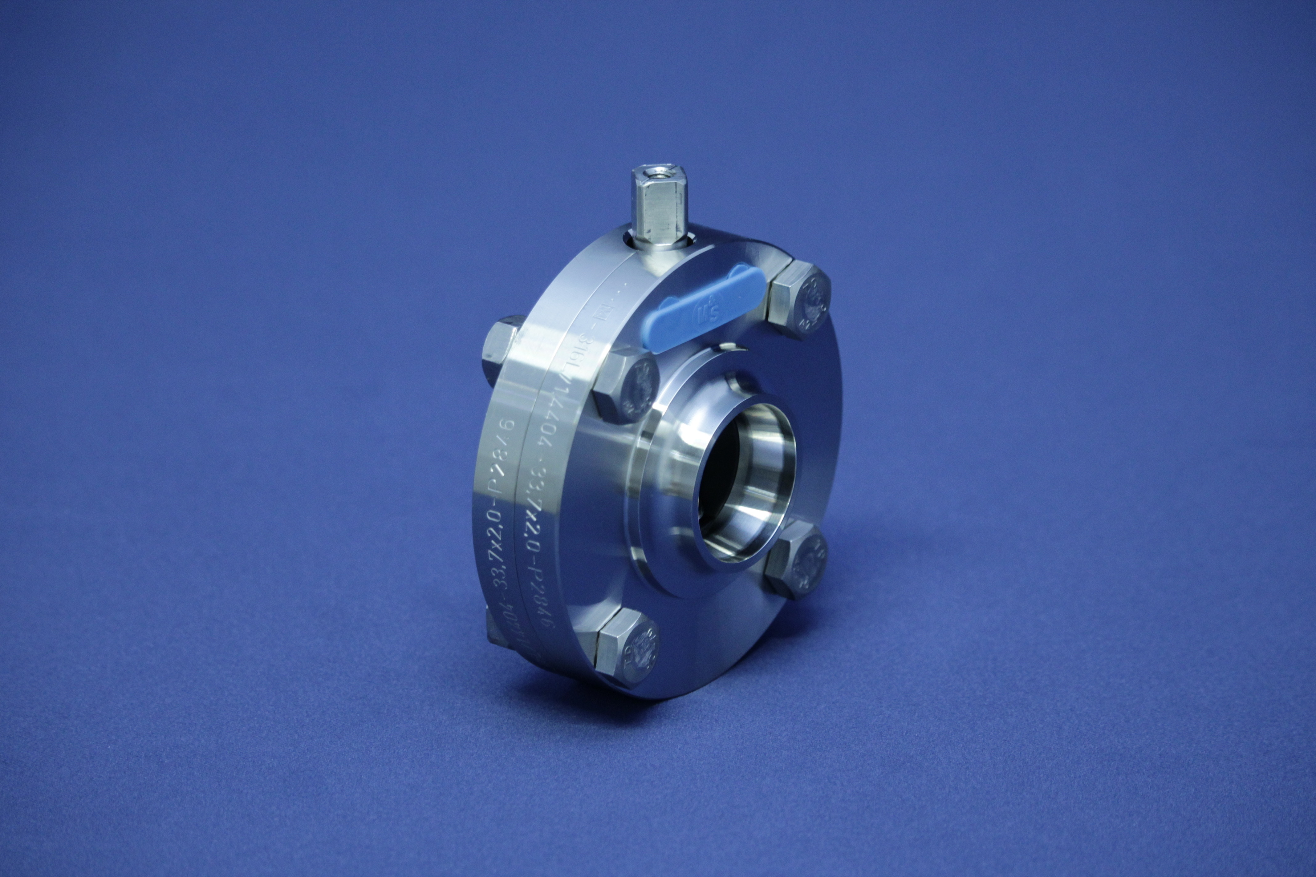 SCHEIBENVENTIL SV04 SS 76,1 304 BL OHNE HB EPDM