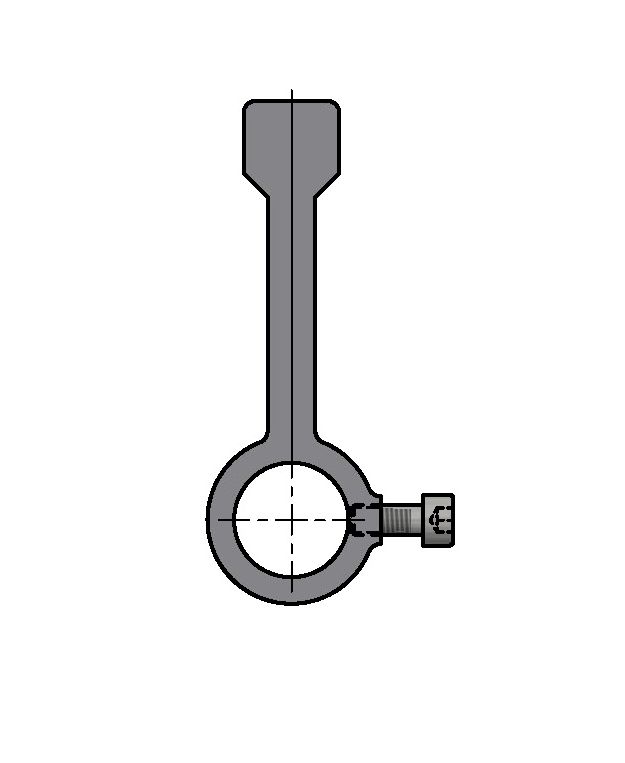 SV-SCHALTFAHNE DN125-150 304 POL