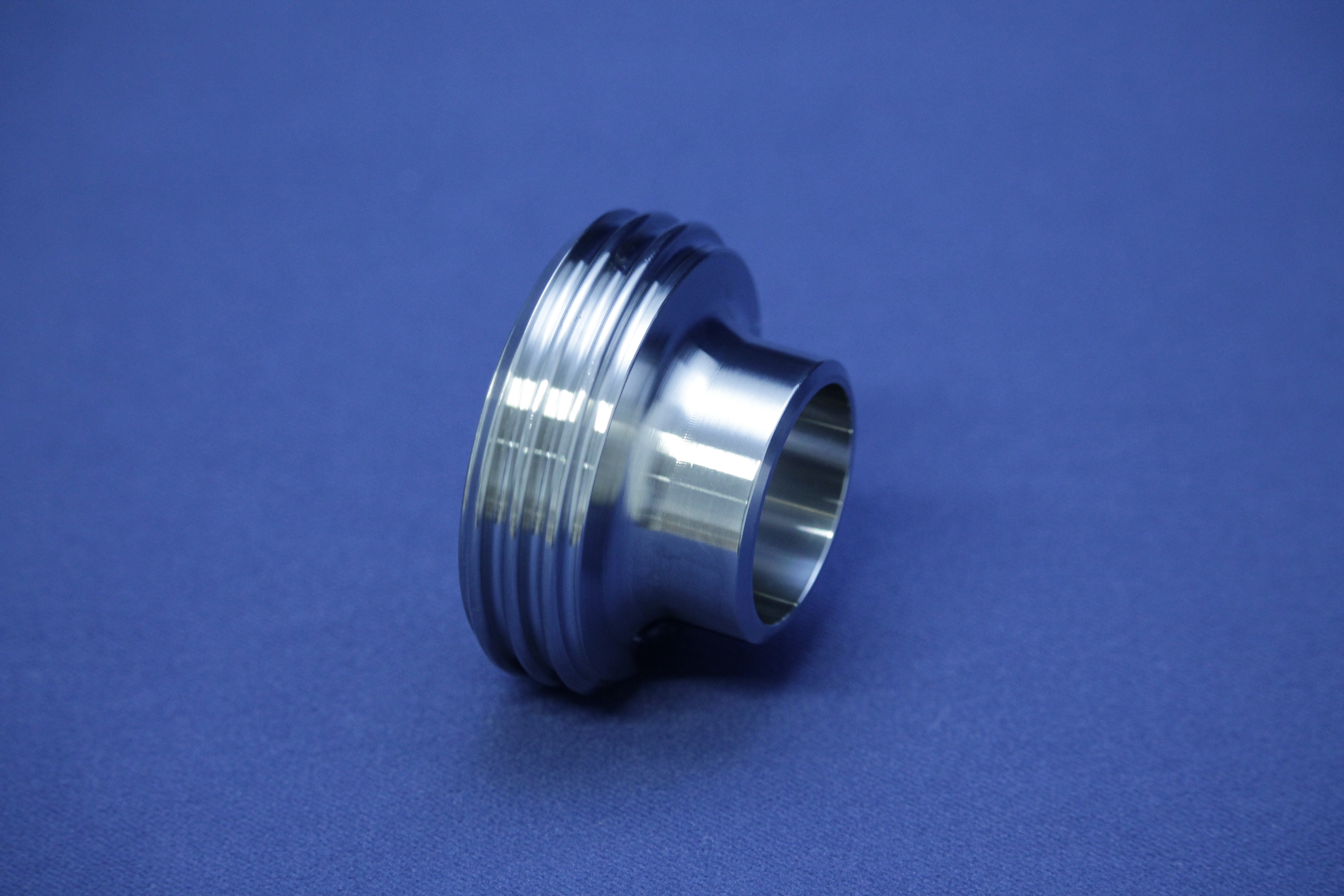 GEWINDESTUTZEN SC 1" 304L BL SCHAUGLAS 25,4x1,25