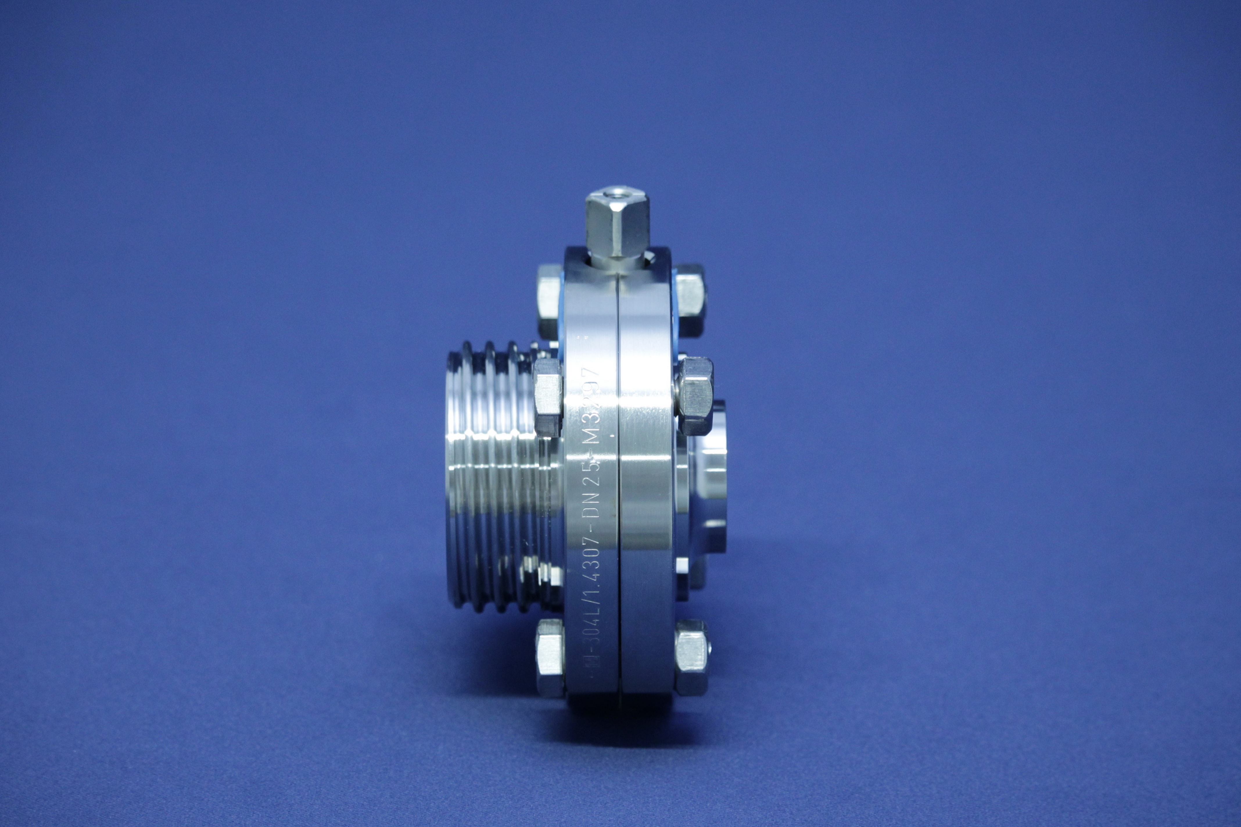 SCHEIBENVENTIL SV04 GS DN50 304 BL OHNE HB EPDM