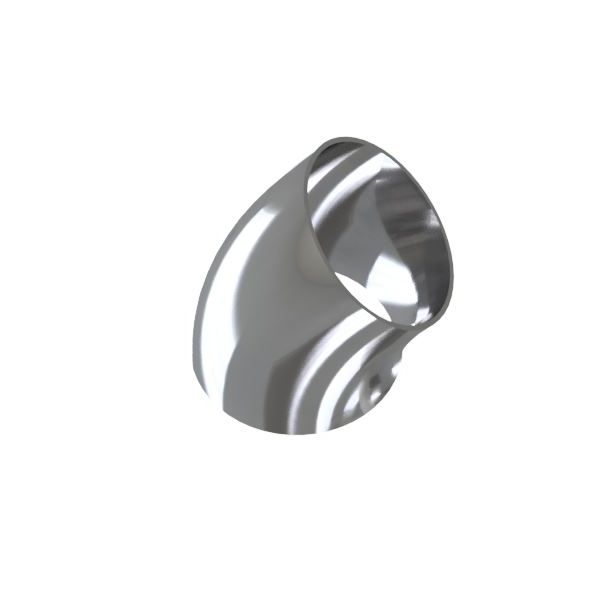 BOGEN 45 SS 1" 316L POL