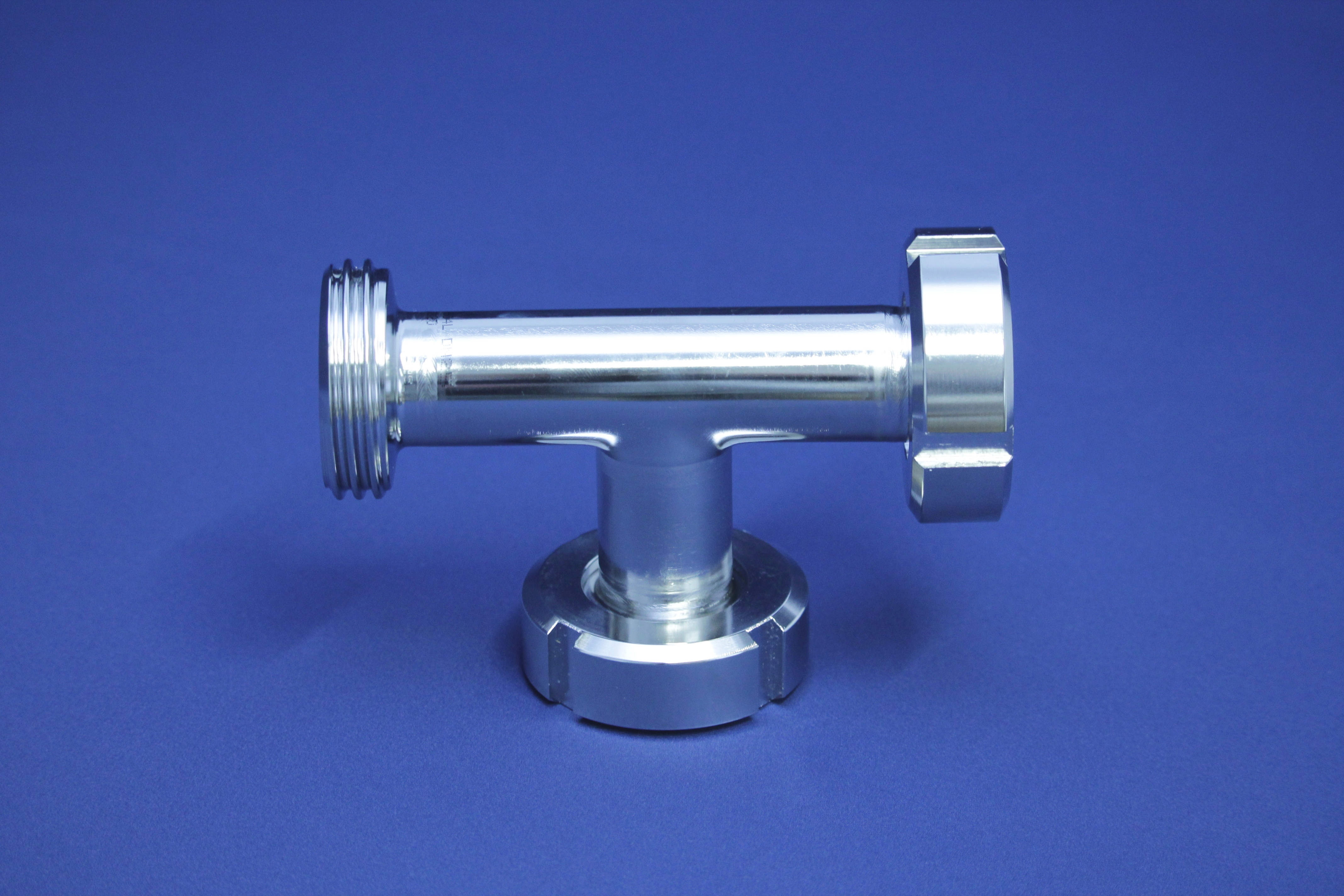 T-STÜCK GKK DN80 304L POL MIT NUTM.