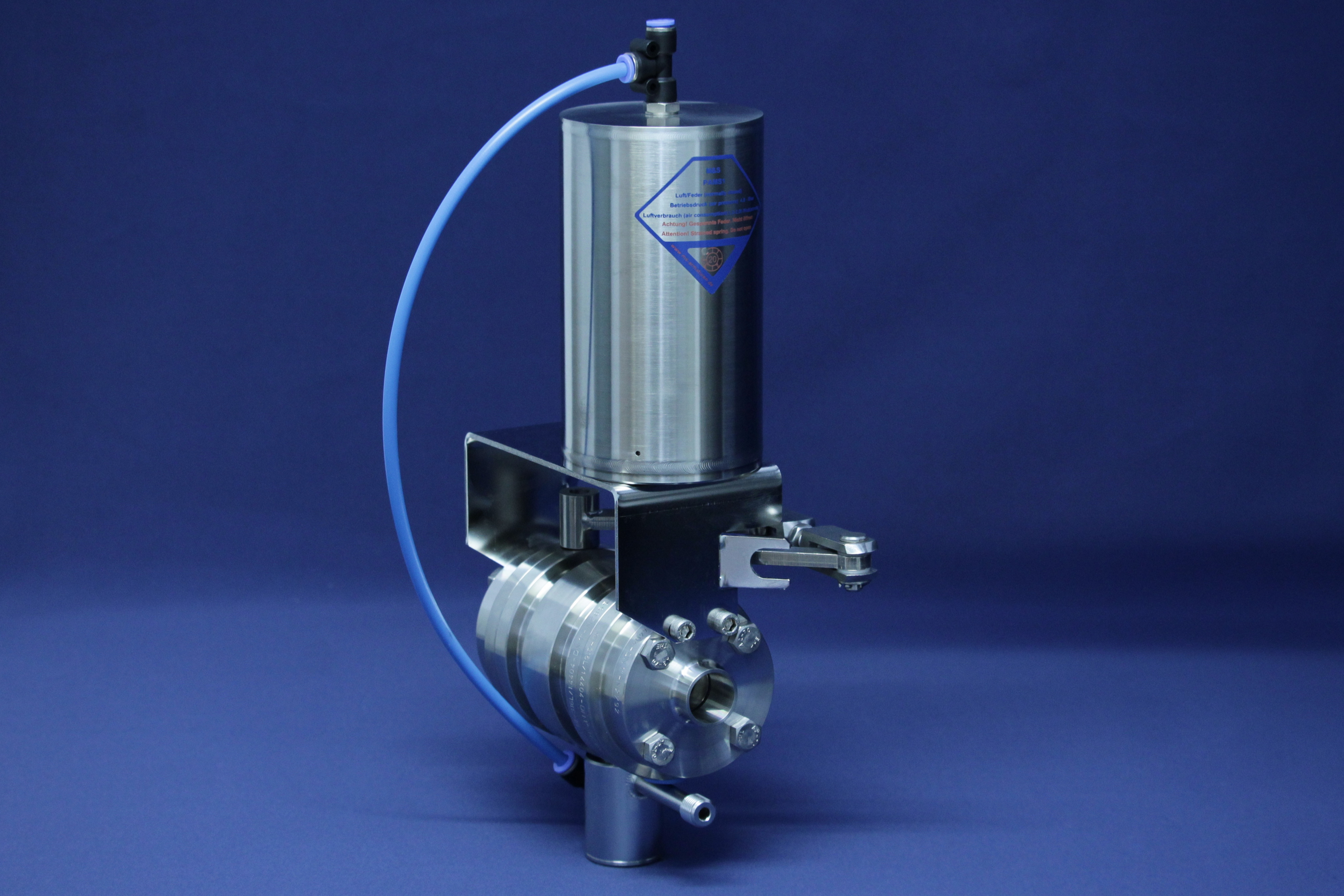 LECKAGE-SV LSV07 1LV ZF 4" 304 BL PAMS2 PNEU.LV EPDM