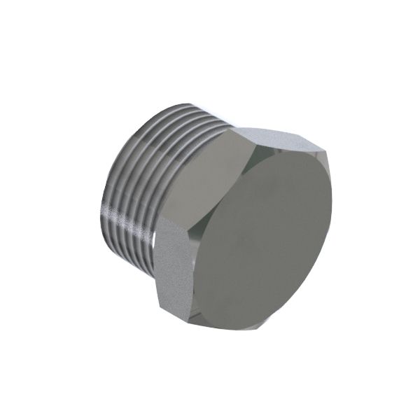 6-KANT STOPFEN R1/8" 316