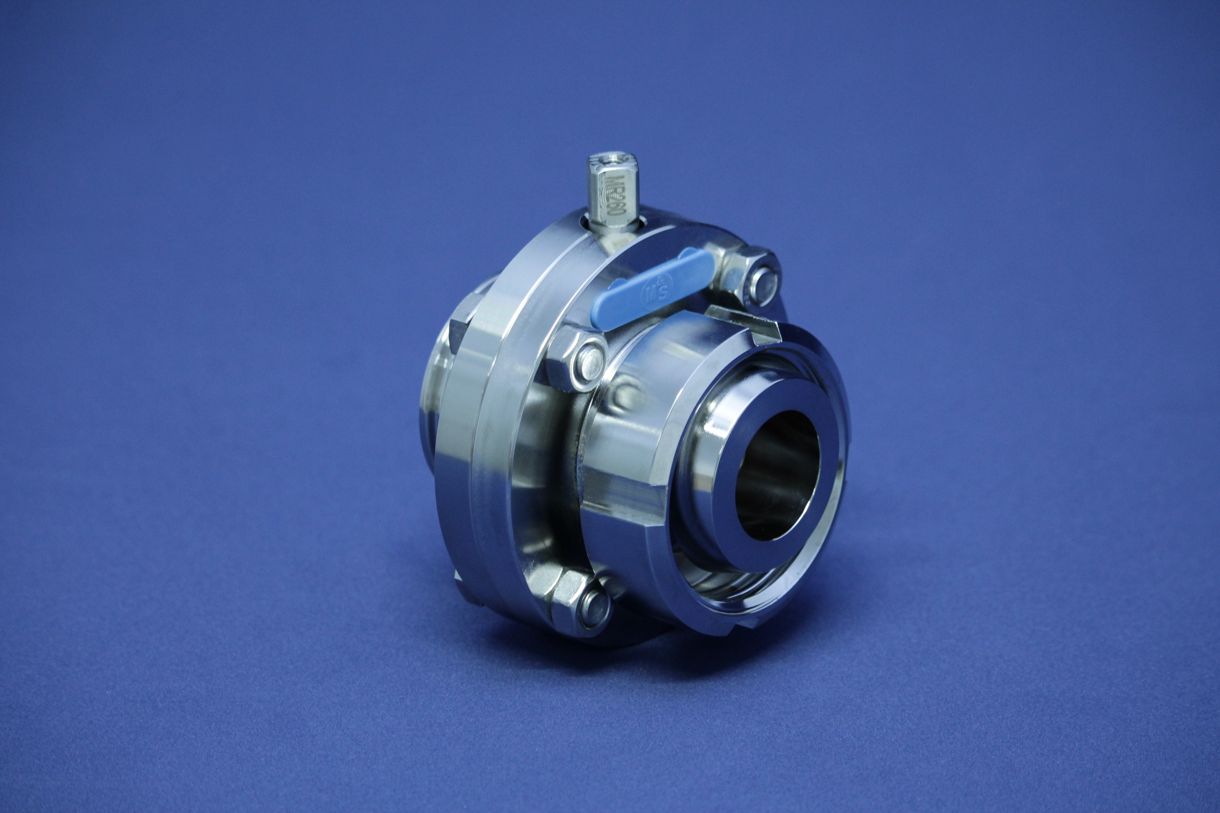 SCHEIBENVENTIL SV04 GK DN80 304 BL OHNE HB EPDM