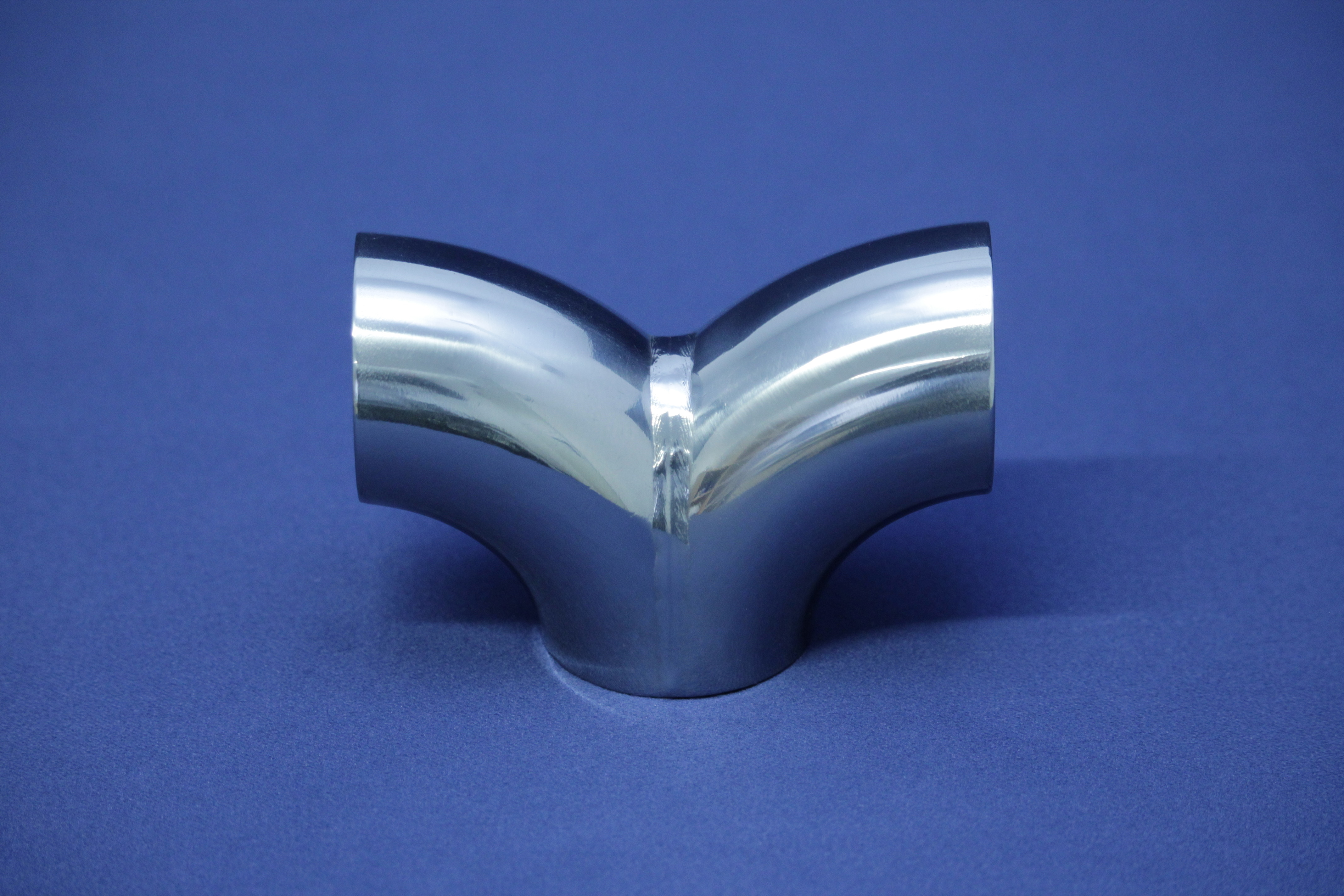 DOPPEL T-BOGEN SSS 2" 316L POL