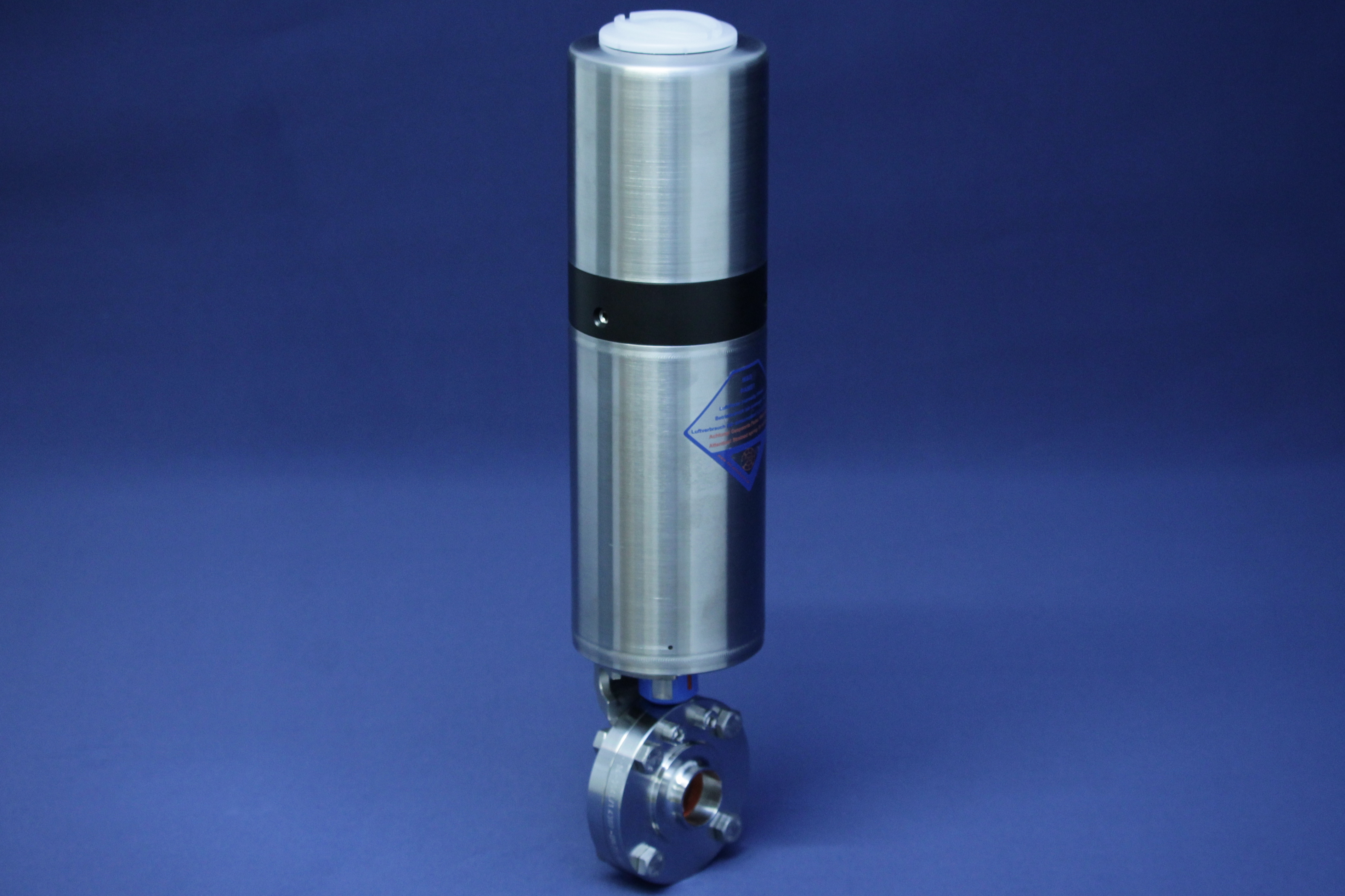 SCHEIBENVENTIL SV04 SS DN40 304 BL LF-TOP 2NI/1MV EPDM