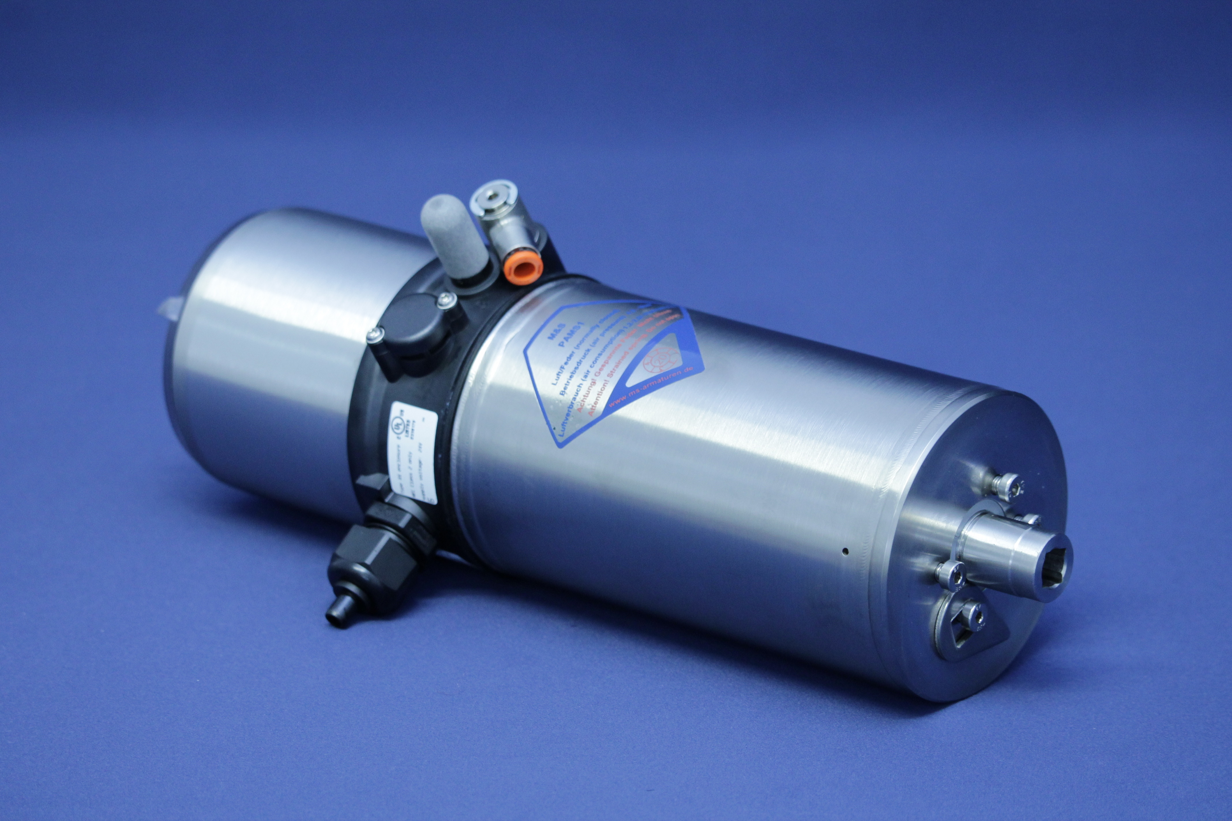 PNEUM. ANTR. LF PAMS2-EPS 304 DN125-200 INKL. ELEKTROPNEUMATISCHEN STELLUNGSREGLER, OHNE PROZESSREGLER