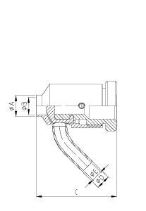 PROBENAHMEVENTIL STOPFEN DN40 316L POL VMQ