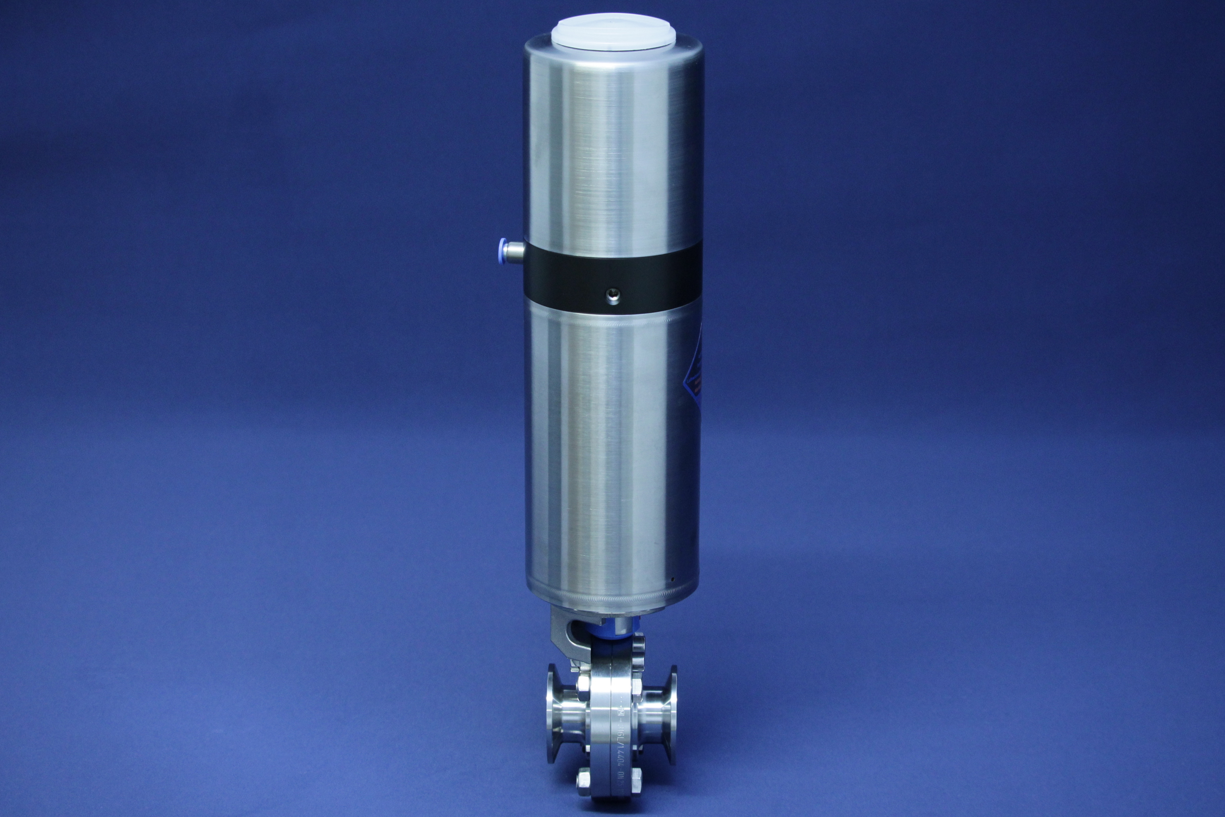 SCHEIBENVENTIL SV04 CC DN80 304 BL LF-TOP 2NI/1MV EPDM