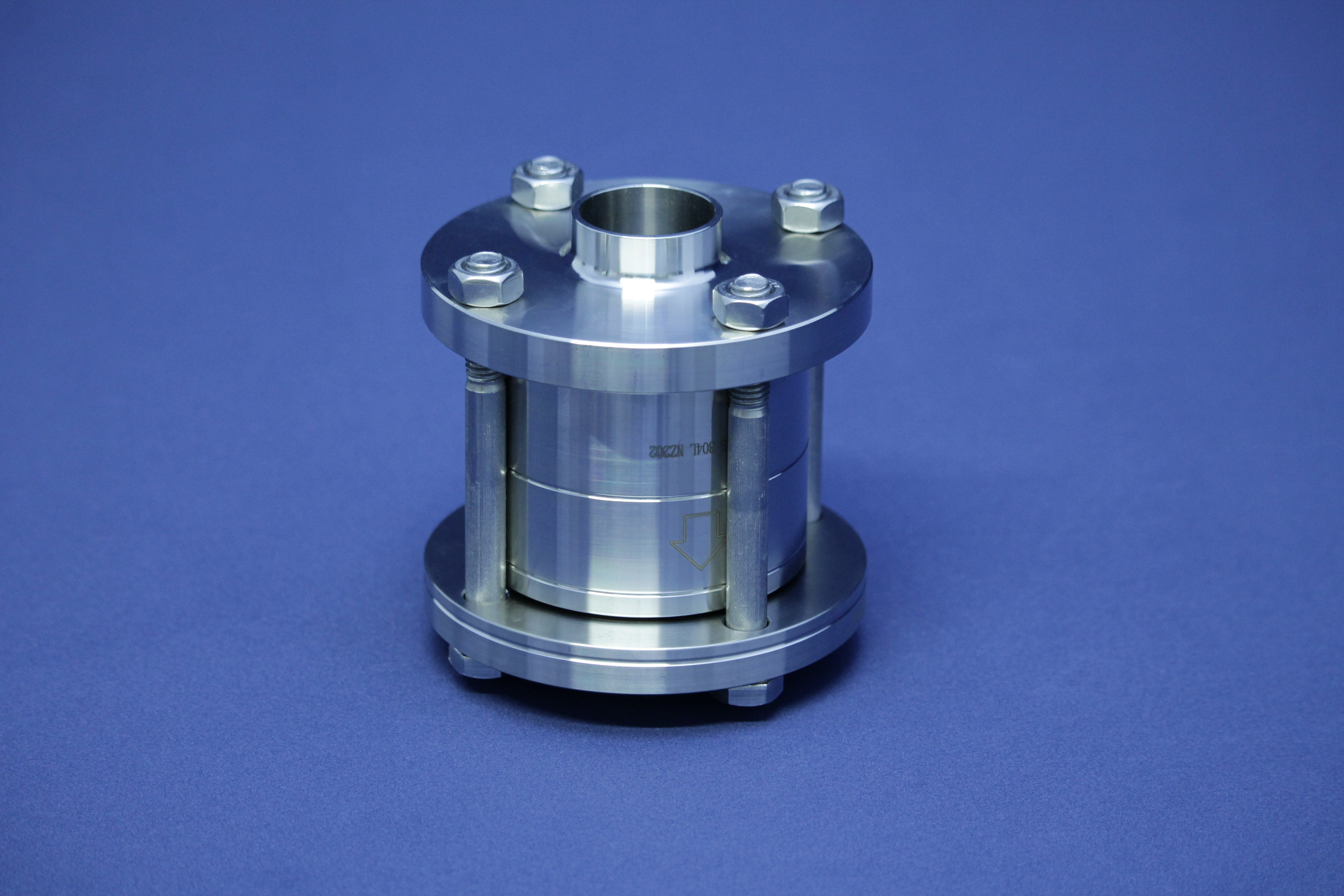 TELLERRÜCKSCHL.VENT. ZF DN100 316L BL EPDM