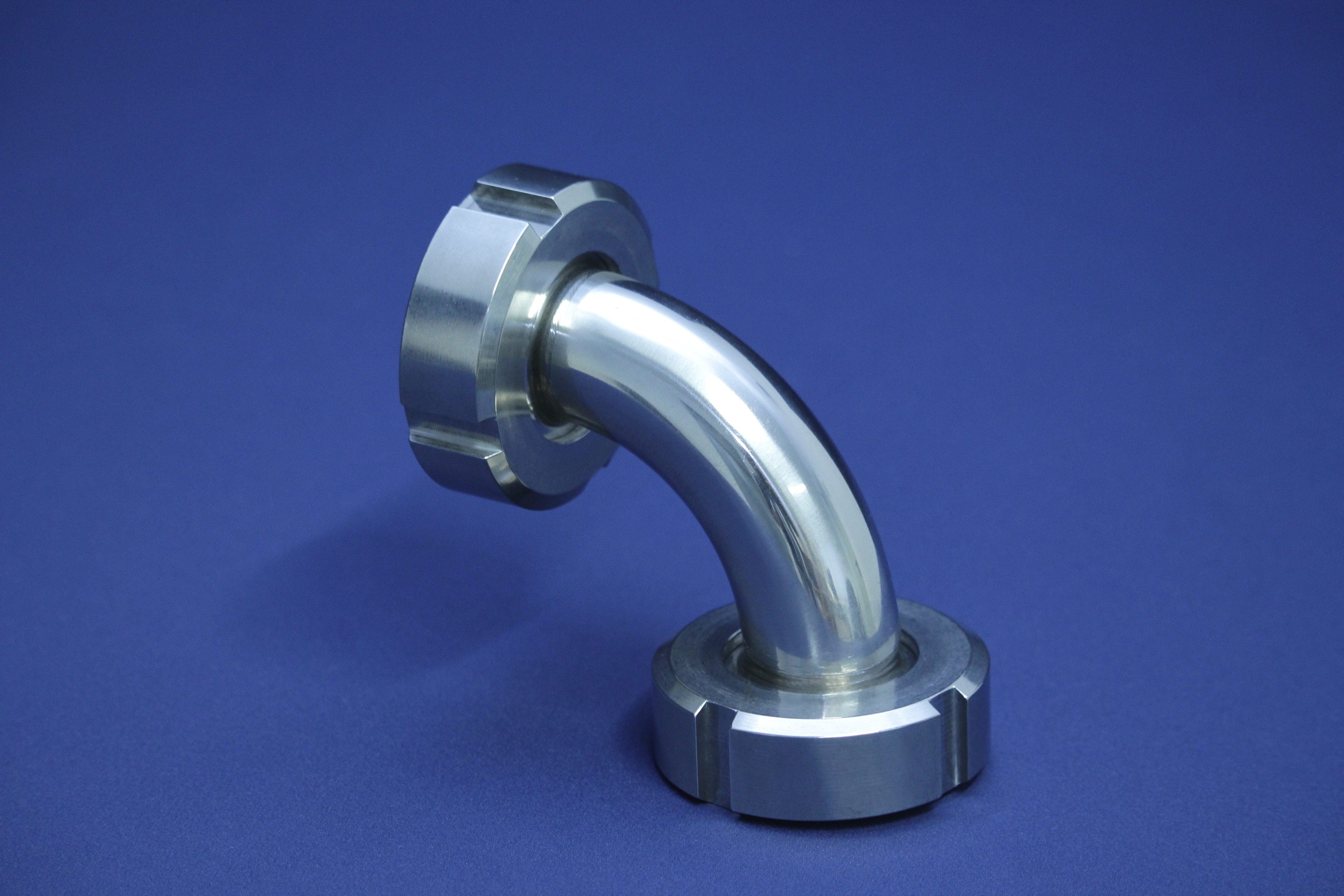 BOGEN 90 KK DN40 316L POL MIT NUTM. 304