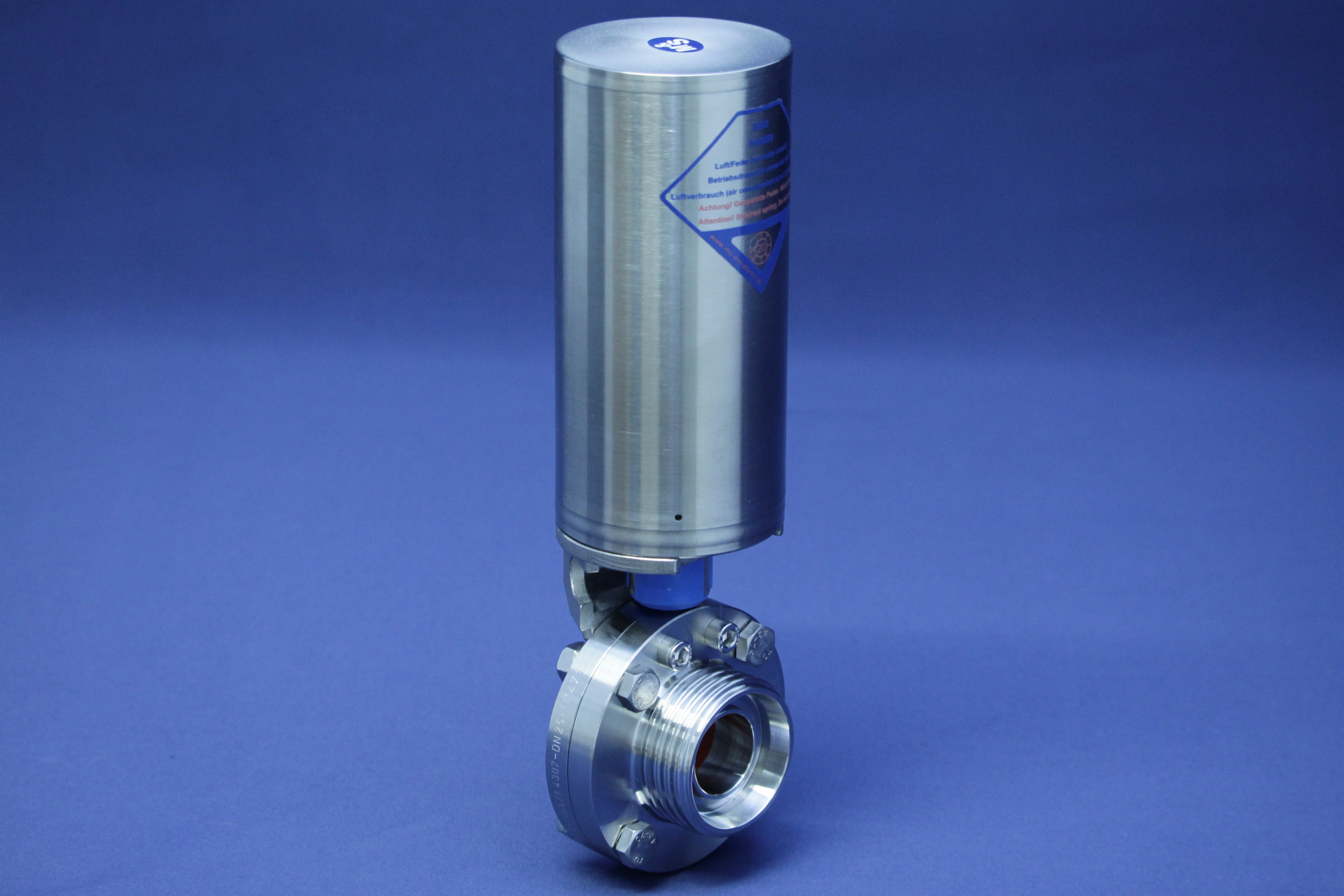 SCHEIBENVENTIL SV04 GS DN50 304 BL PAMS0 LF EPDM