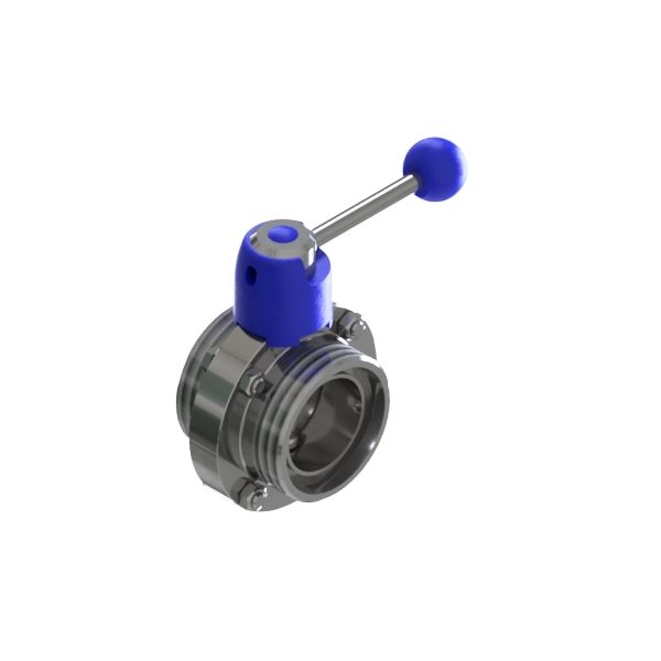 SCHEIBENVENTIL SV04 GG DN40 304 BL HB04 VMQ