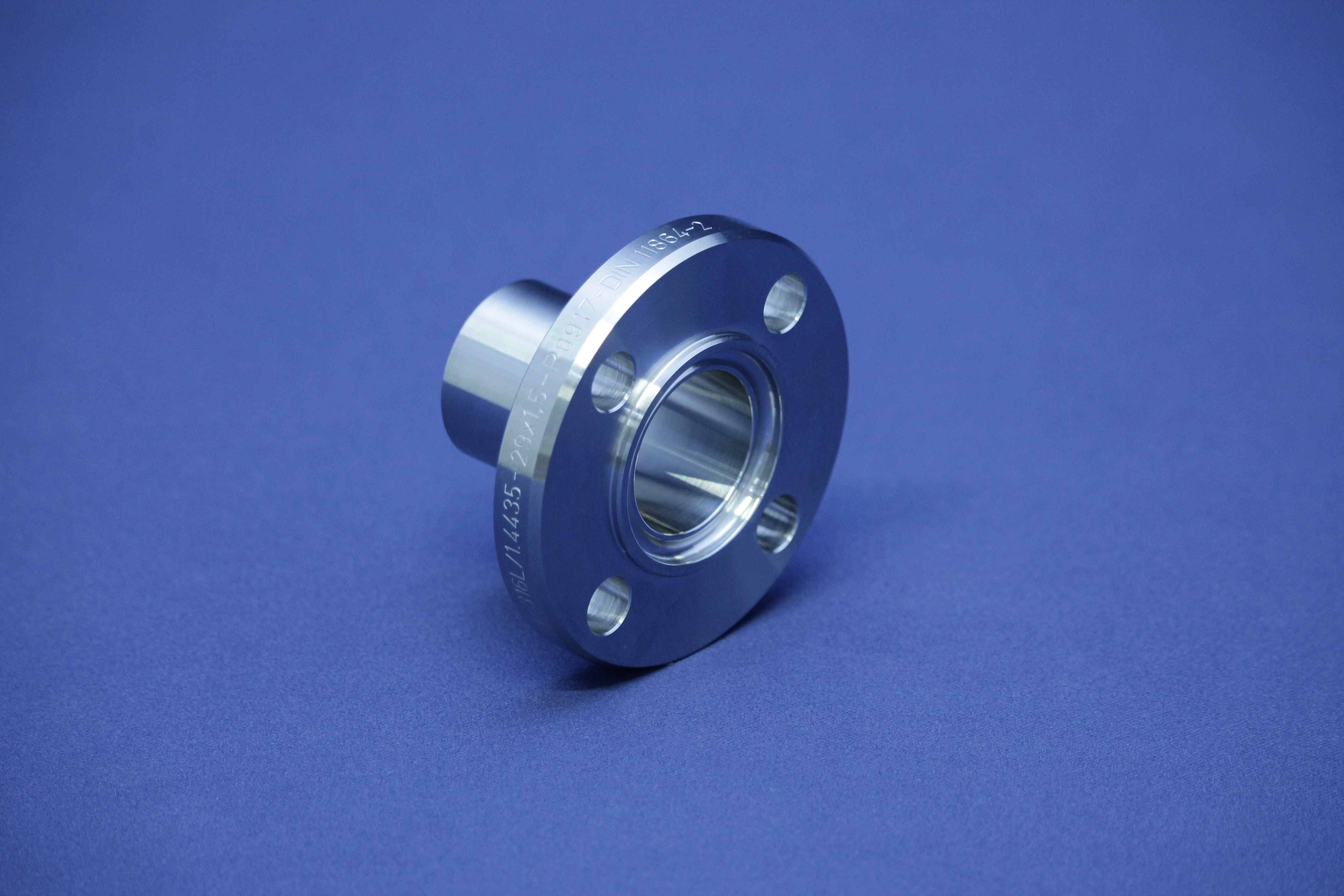 PharmCom2-NUTFLANSCH DN15 1.4435 Ra0,4-H4 DIN11864-NF