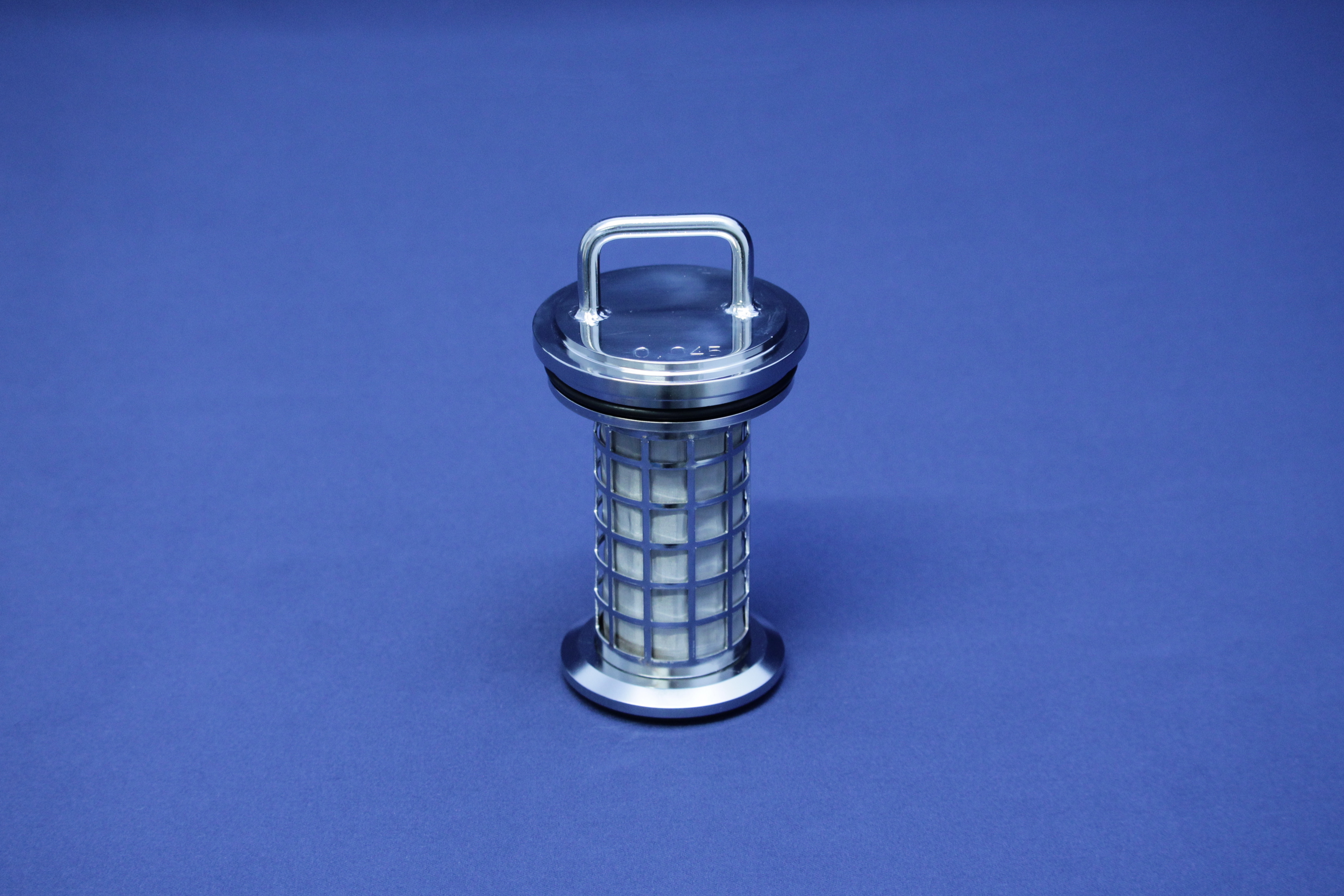 EINSATZ SCHMUTZFÄNGER SW DN40 316L POLEPDM GAZE W0,25xD0,16 SANDWICHAUSFÜHRUNG