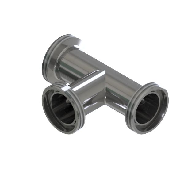 T-STÜCK GGG DN50 316L POL