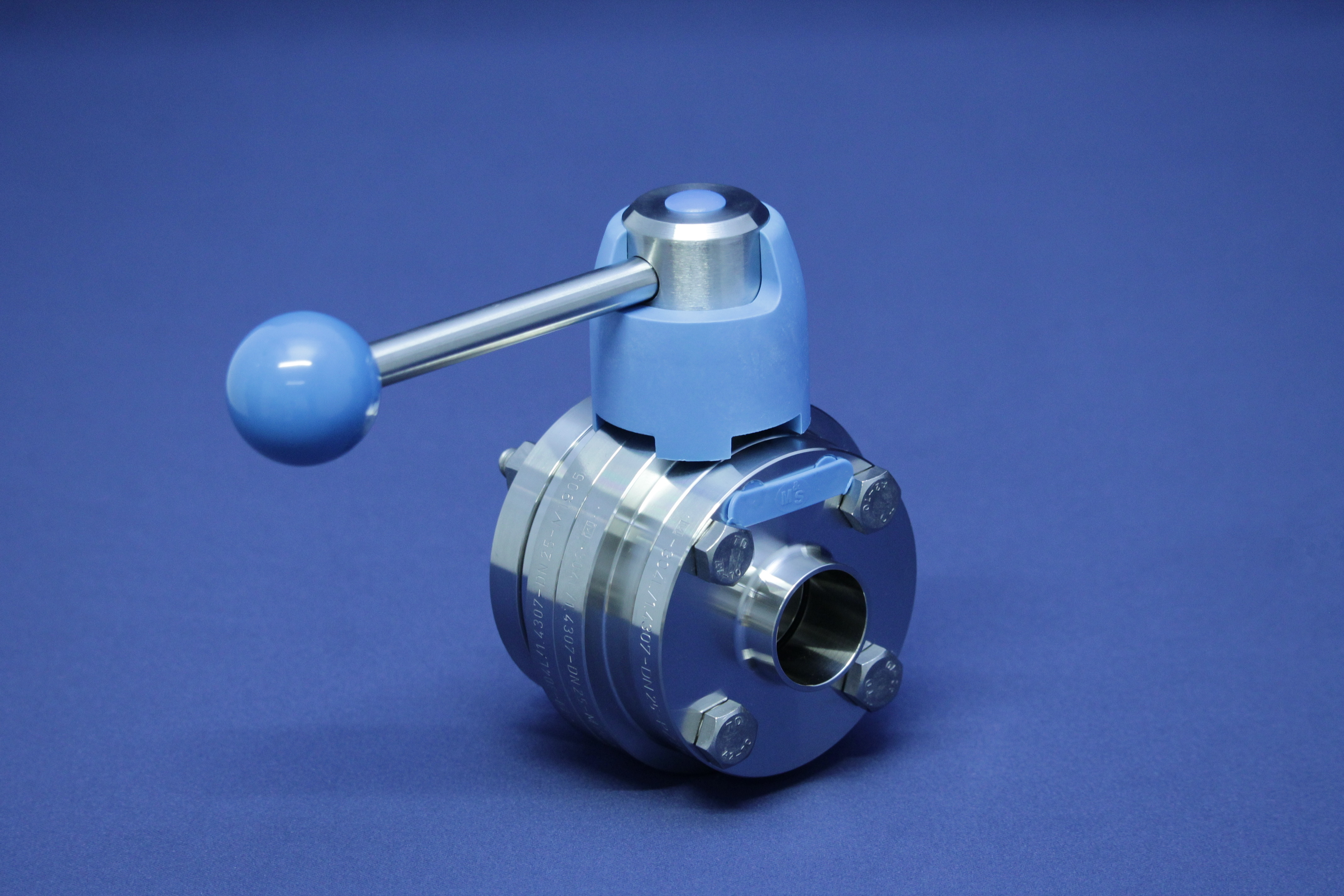 SCHEIBENVENTIL SV04 ZF DN25 316L BL HB04 VMQ